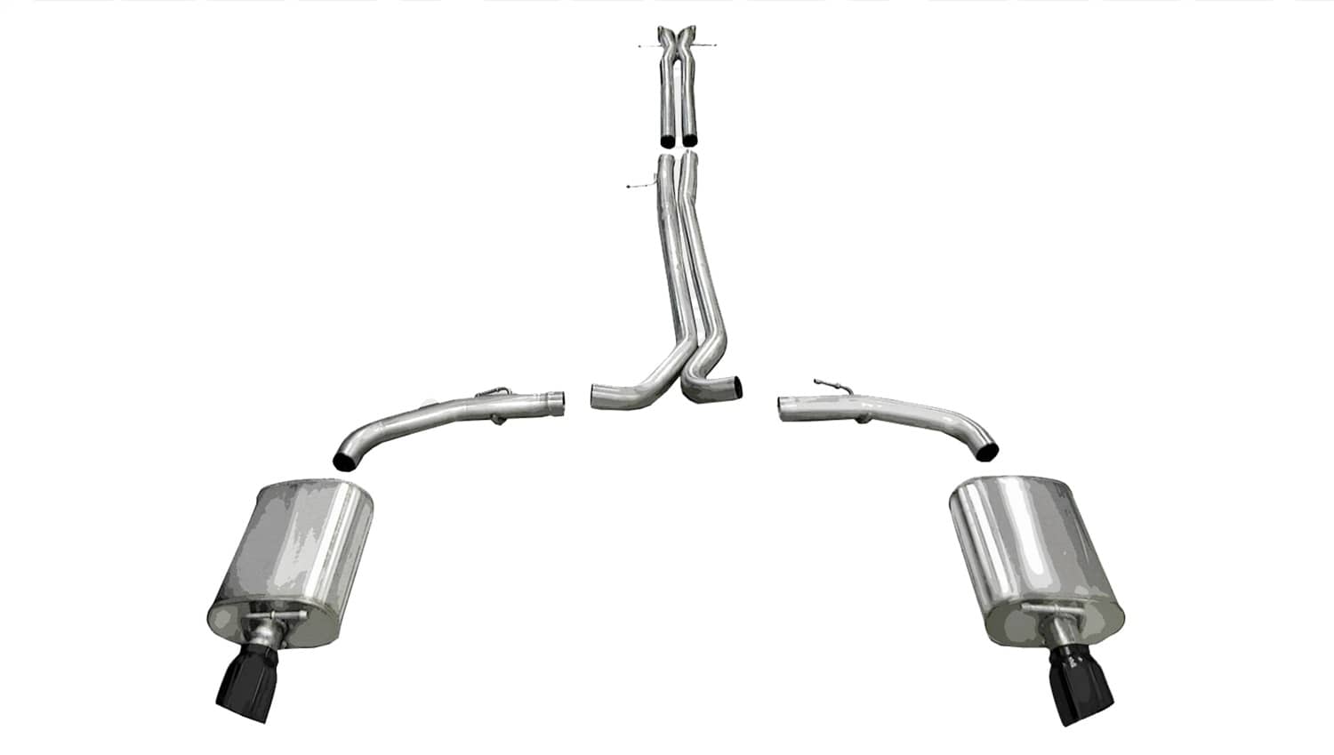Corsa Performance - 14315BLK - Exhaust System Kit