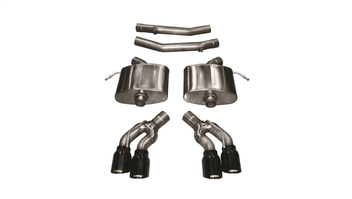 Corsa Performance - 14358BLK - Exhaust System Kit