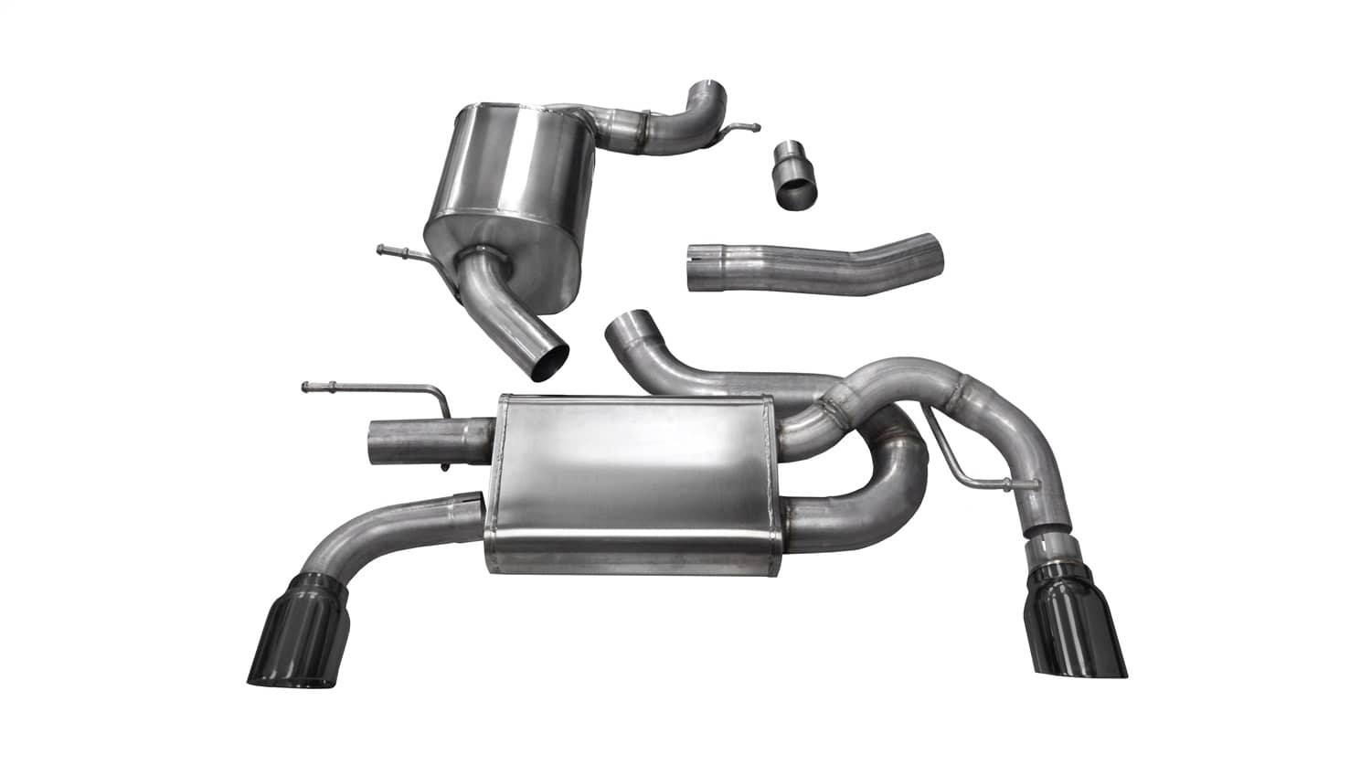 Corsa Performance - 14491BLK - Exhaust System Kit