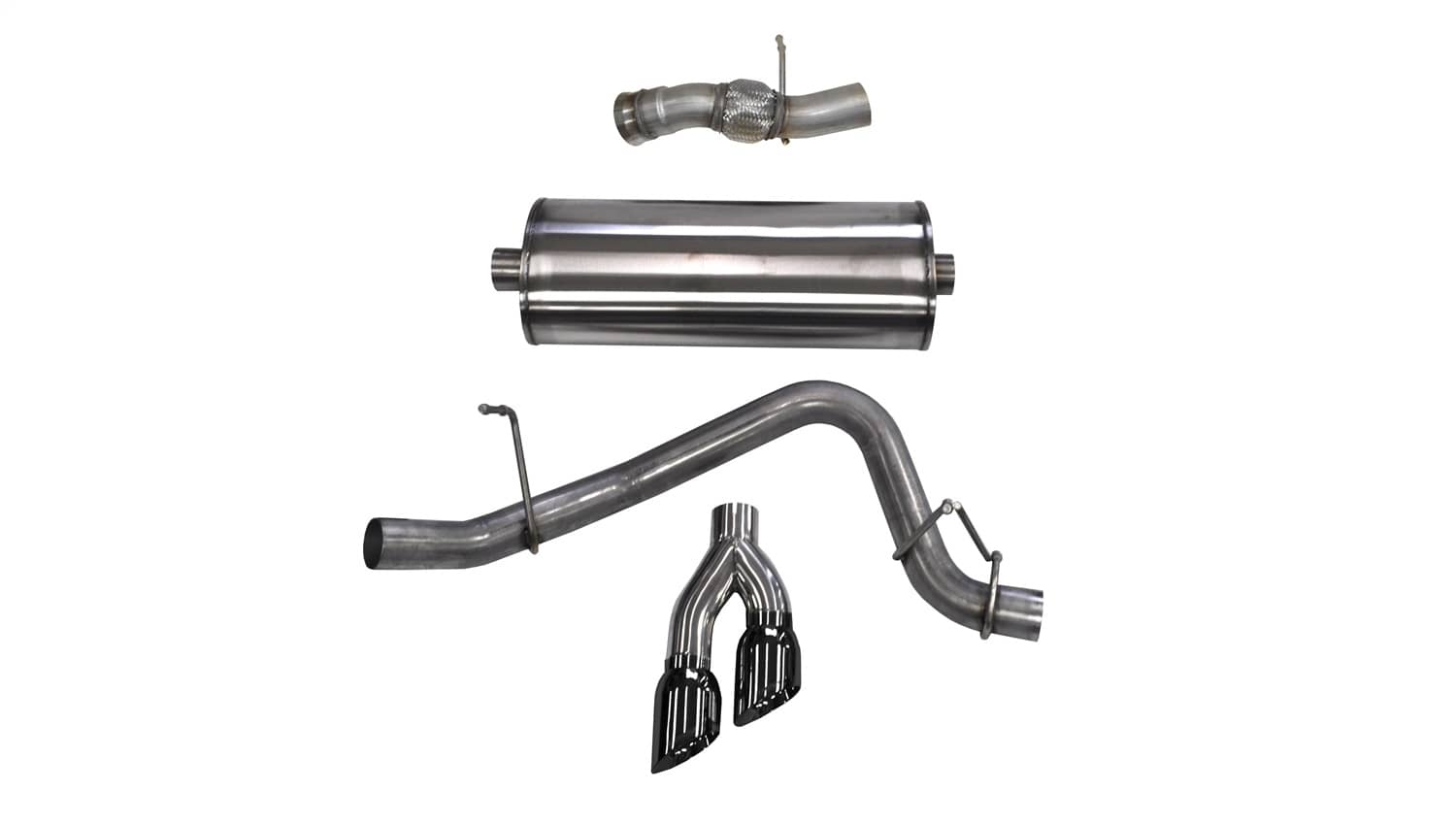 Corsa Performance - 14826BLK - Exhaust System Kit