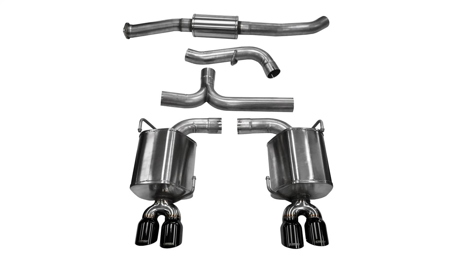 Corsa Performance - 14863BLK - Exhaust System Kit