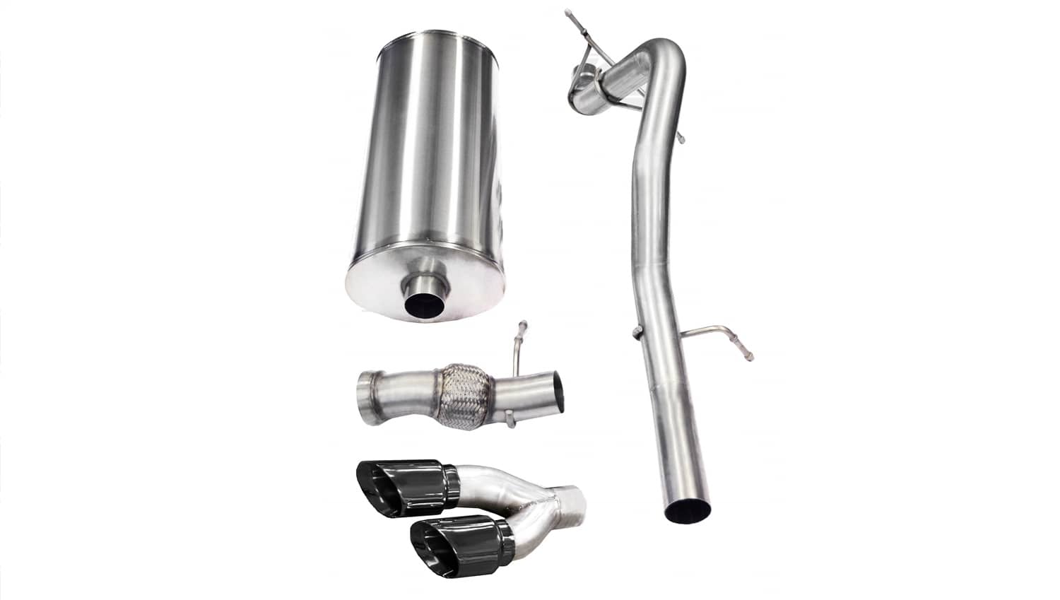 Corsa Performance - 14878BLK - Exhaust System Kit