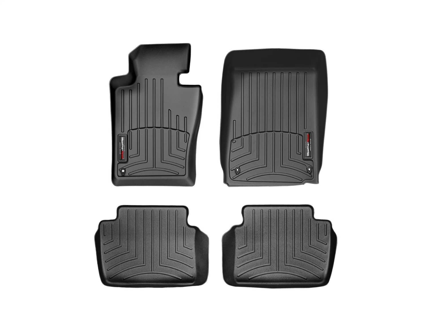 Weathertech - 44127-1-2 - Front and Rear - Floor Mat Set