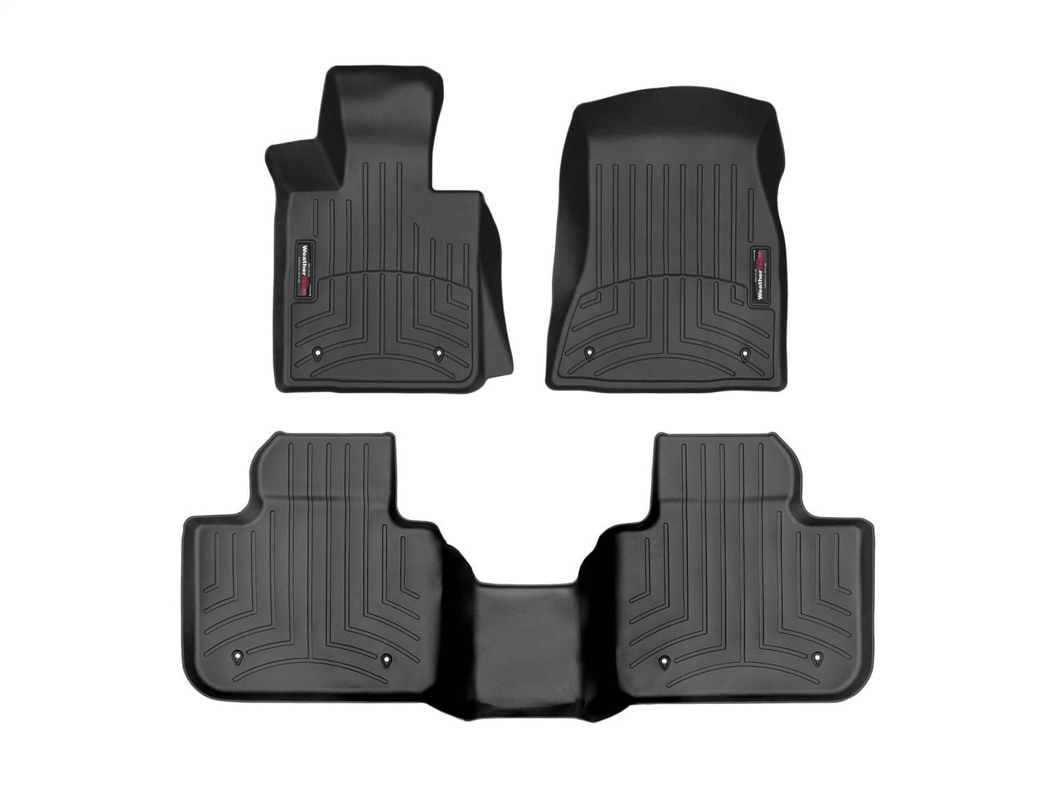 Weathertech - 441303-1-2 - Front and Rear - Floor Mat Set