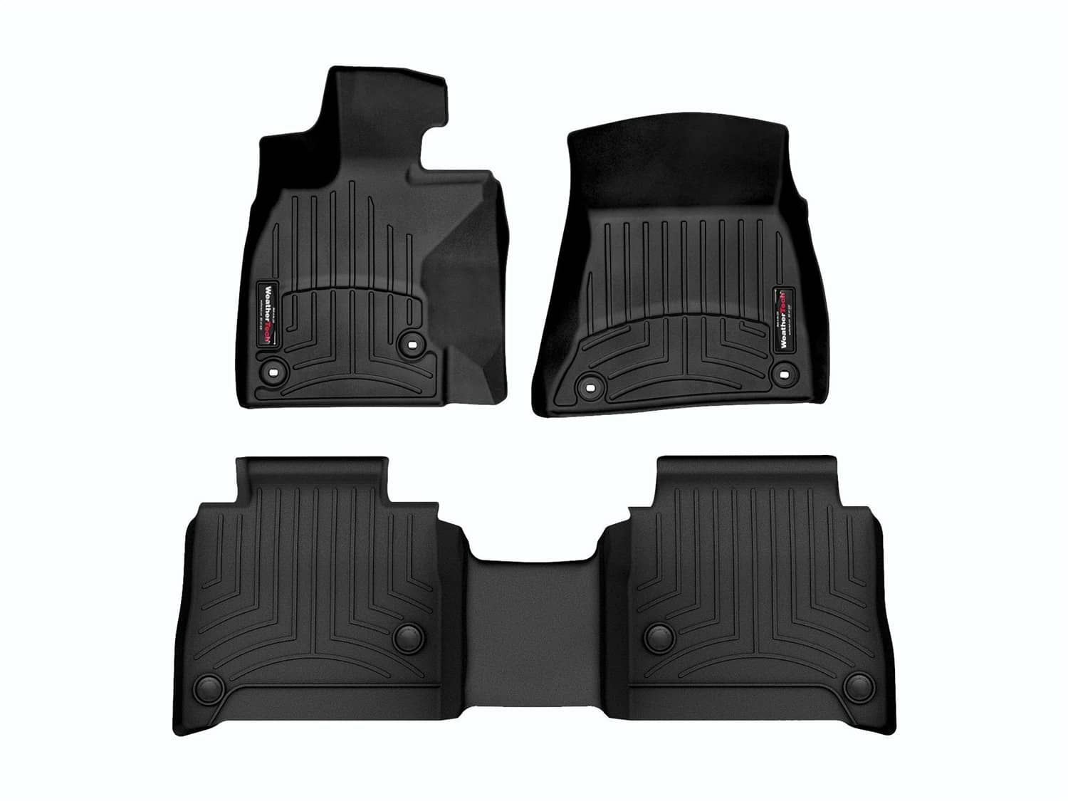 Weathertech - 4413951-4414552 - Front and Rear - Floor Mat Set