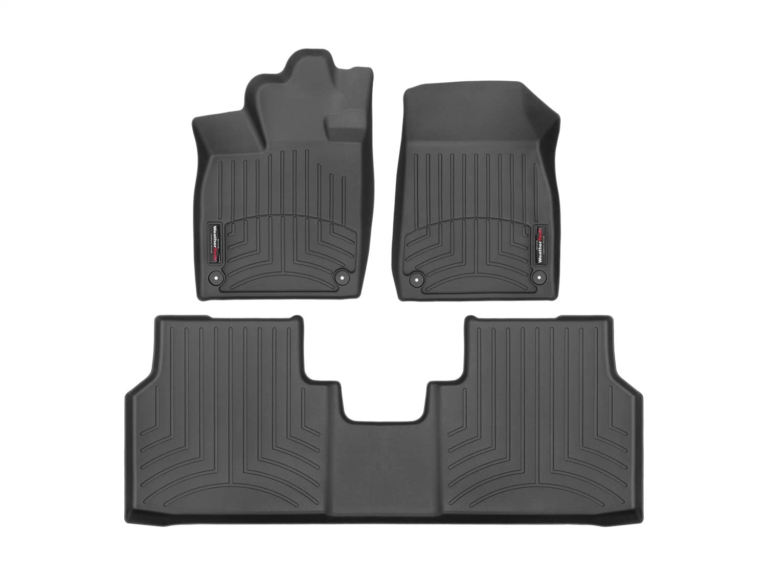 Weathertech - 441637-1-2 - Front and Rear - Floor Mat Set