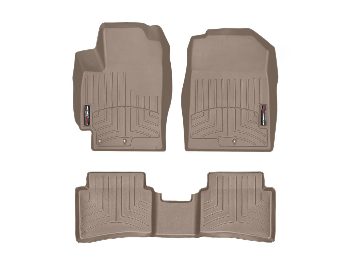Weathertech - 451336-1-2 - Front and Rear - Floor Mat Set