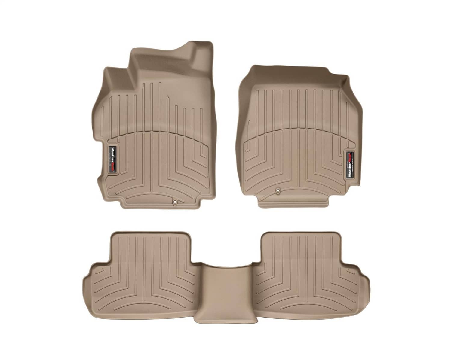 Weathertech - 45197-1-2 - Front and Rear - Floor Mat Set