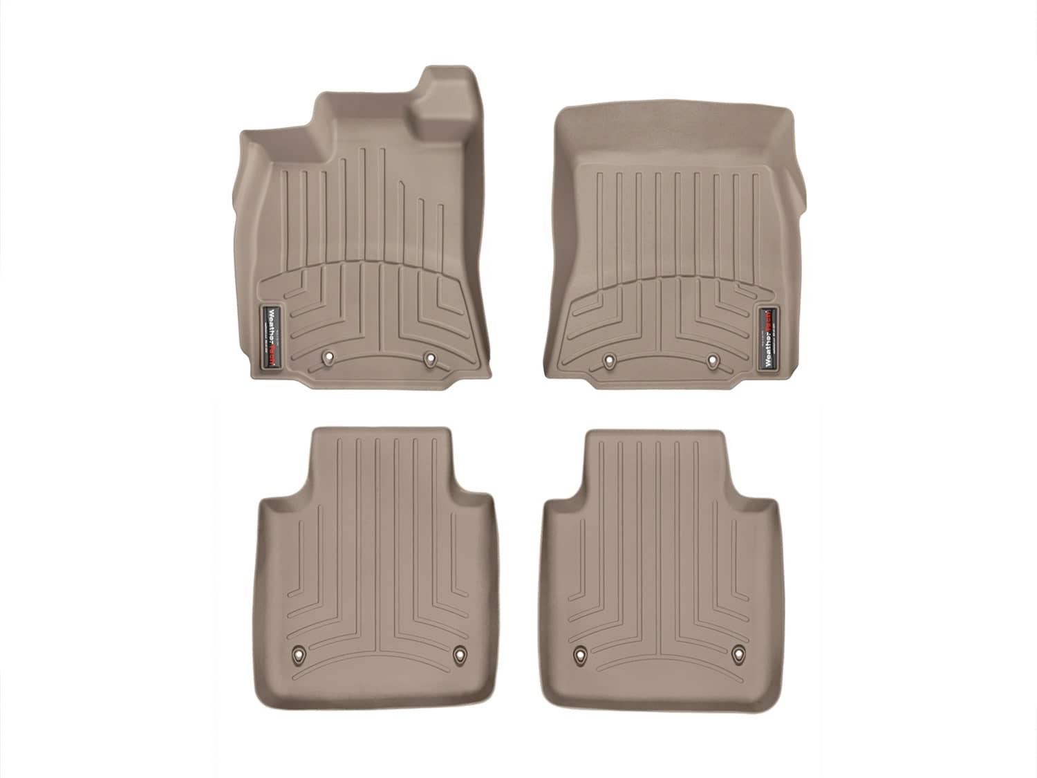 Weathertech - 45447-1-4 - Front and Rear - Floor Mat Set