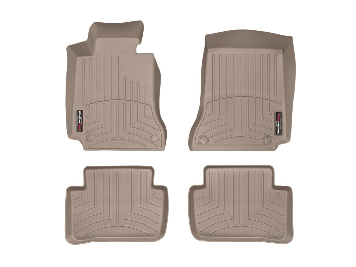 Weathertech - 454701-451612 - Front and Rear - Floor Mat Set