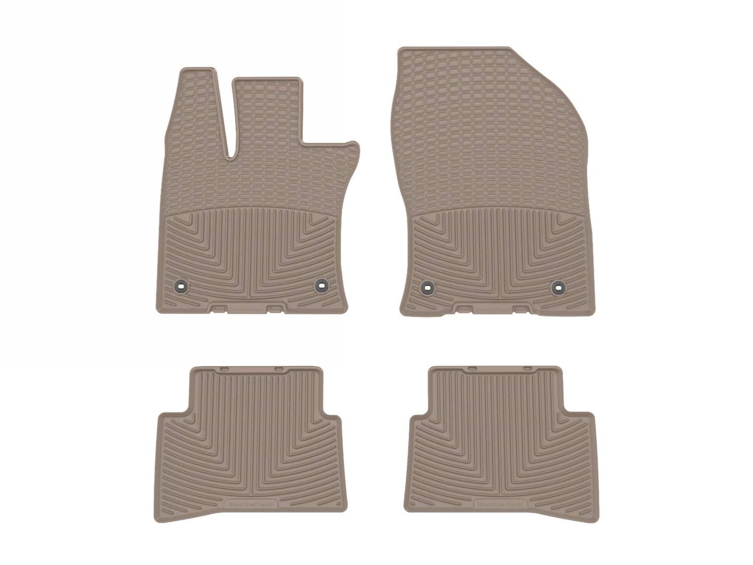 Weathertech - W595TN-W596TN - Front and Rear - Floor Mat Set
