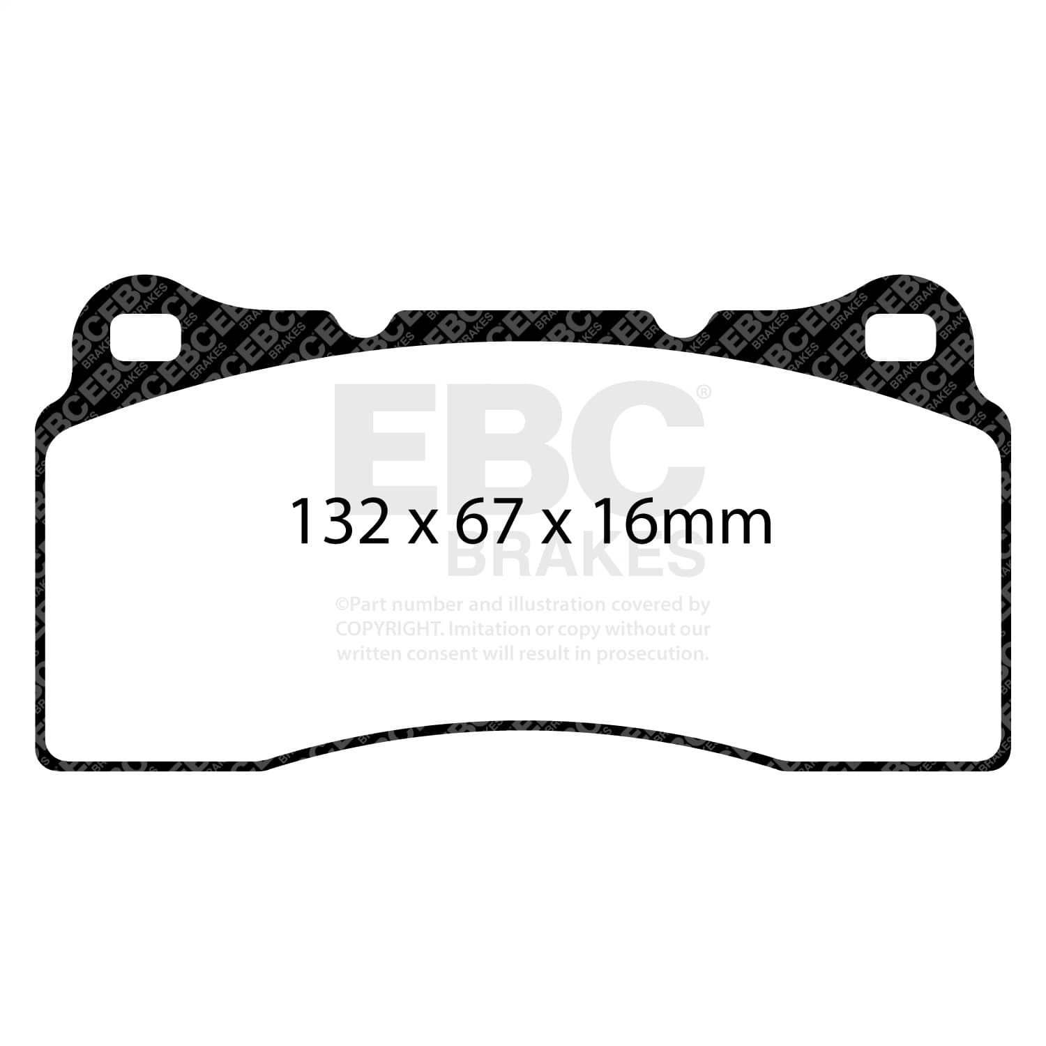 EBC Brakes - DP41110R - Disc Brake Pad