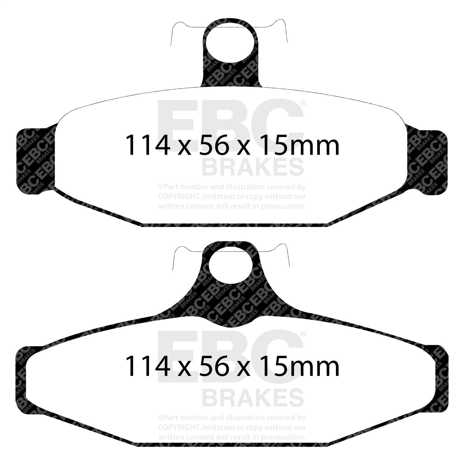 EBC Brakes - DP31165C - Disc Brake Pad