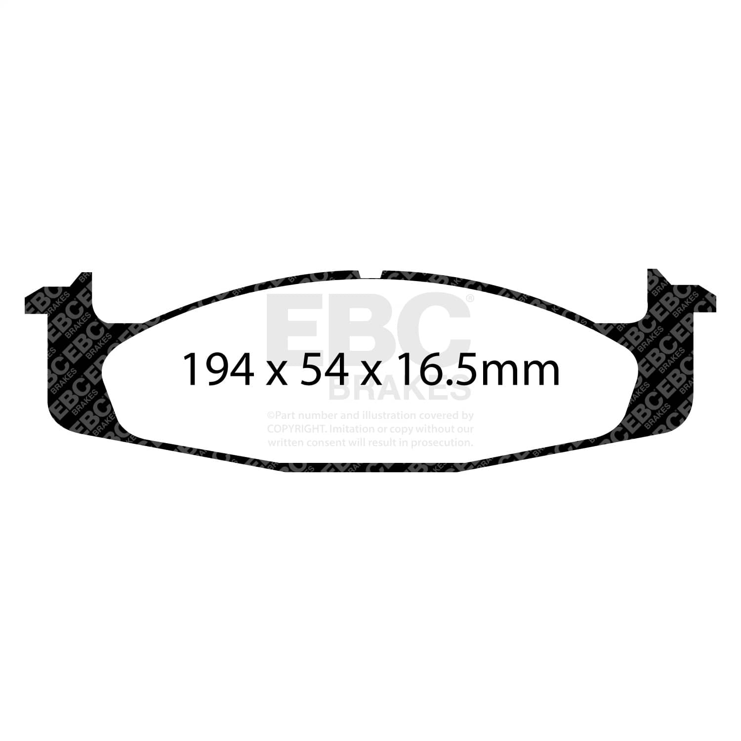 EBC Brakes - DP61260 - Disc Brake Pad