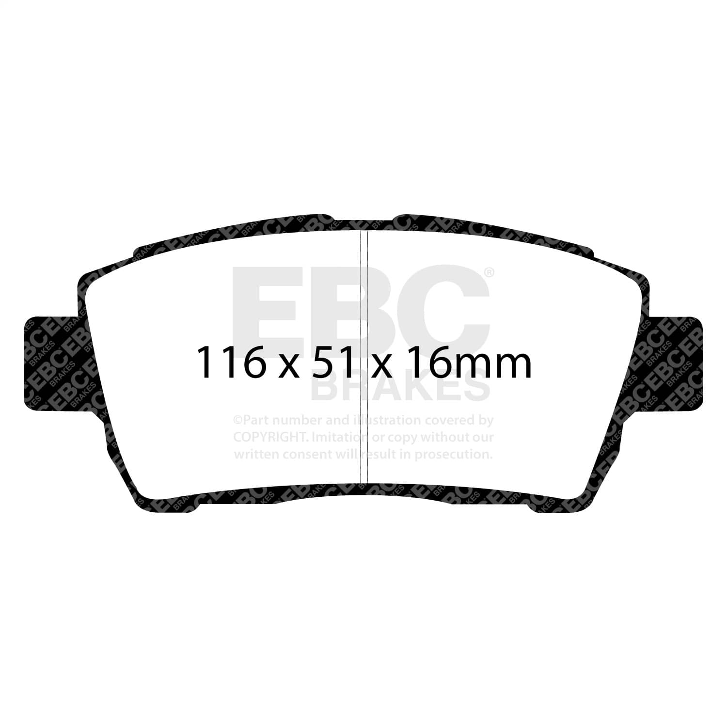 EBC Brakes - DP31295C - Disc Brake Pad