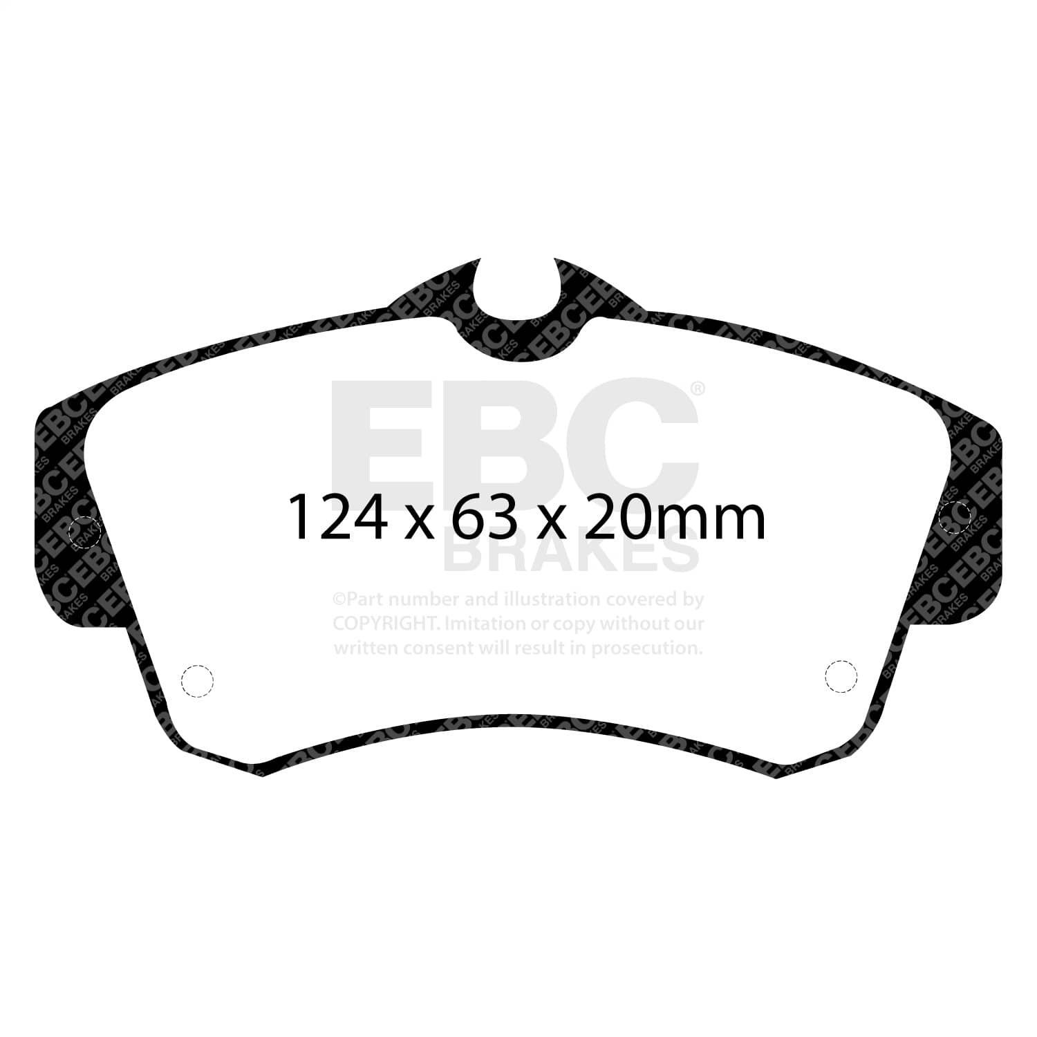 EBC Brakes - DP31357C - Disc Brake Pad