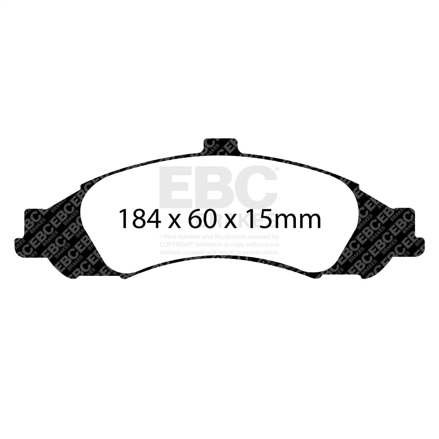 EBC Brakes - DP31721C - Disc Brake Pad
