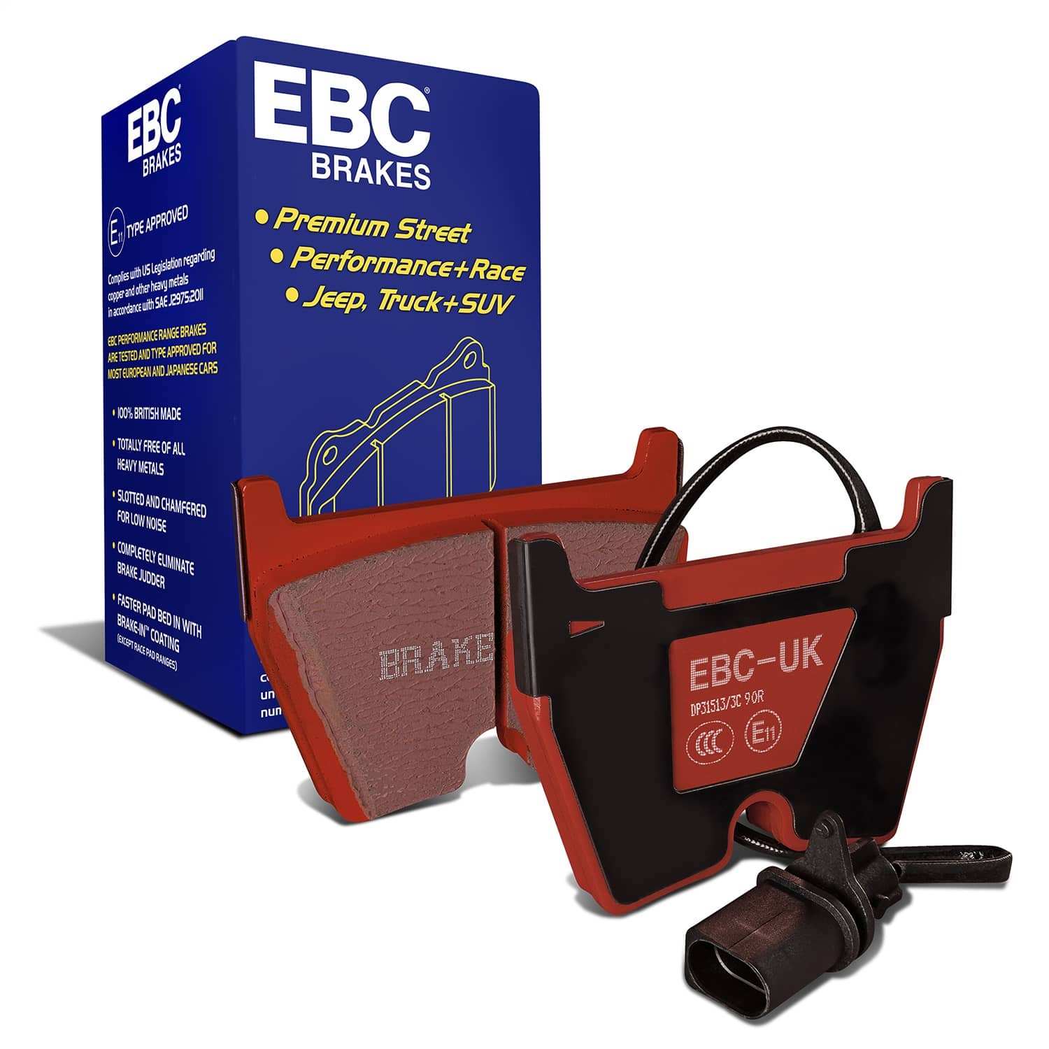 EBC Brakes - DP31513/3C - Disc Brake Pad