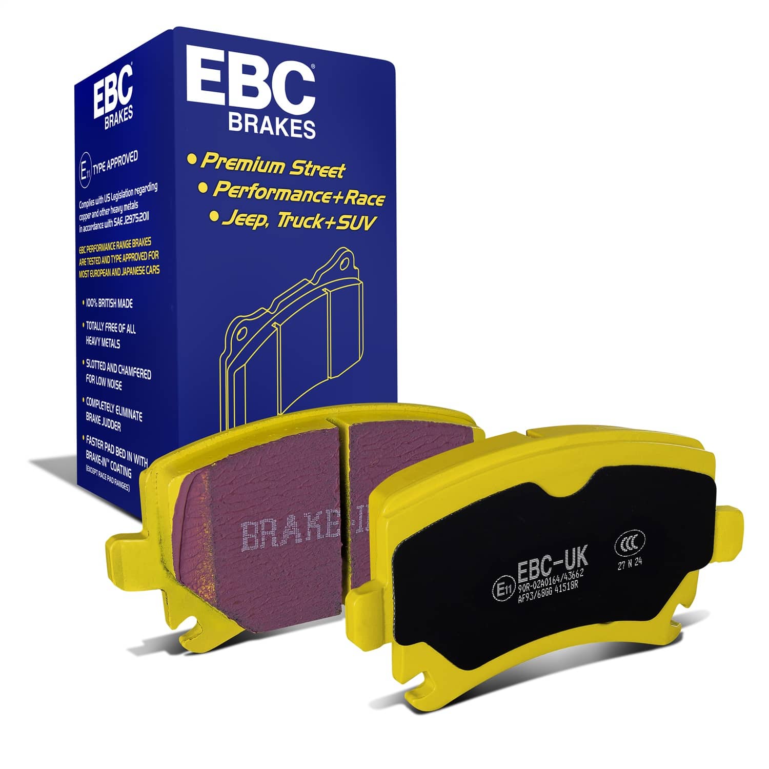 EBC Brakes - DP41518R - Disc Brake Pad