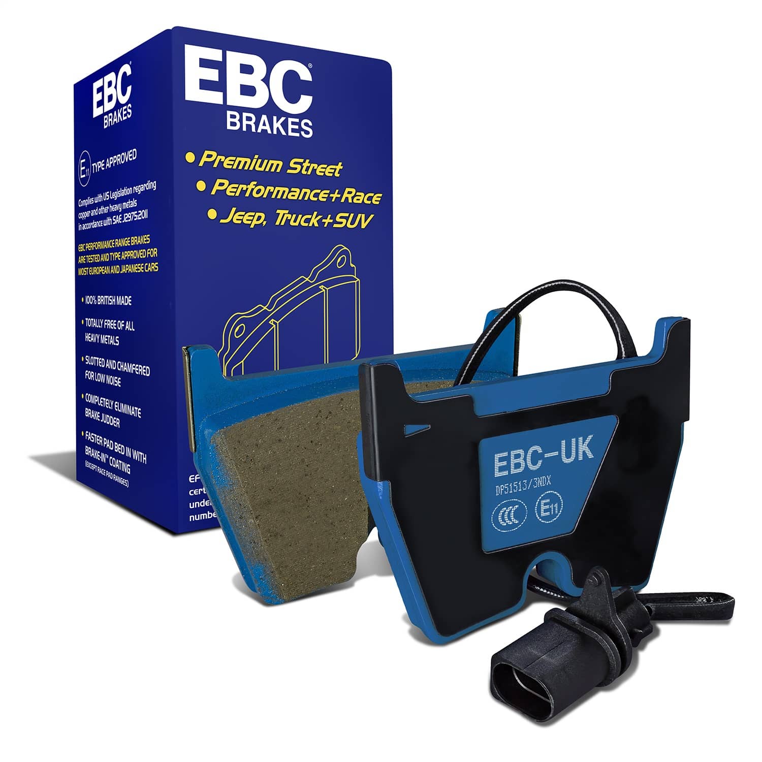 EBC Brakes - DP51513/3NDX - Disc Brake Pad