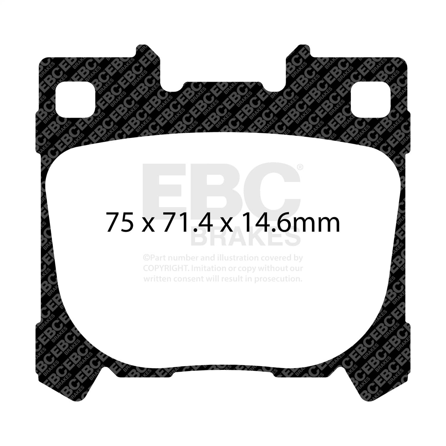EBC Brakes - DP52431NDX - Disc Brake Pad