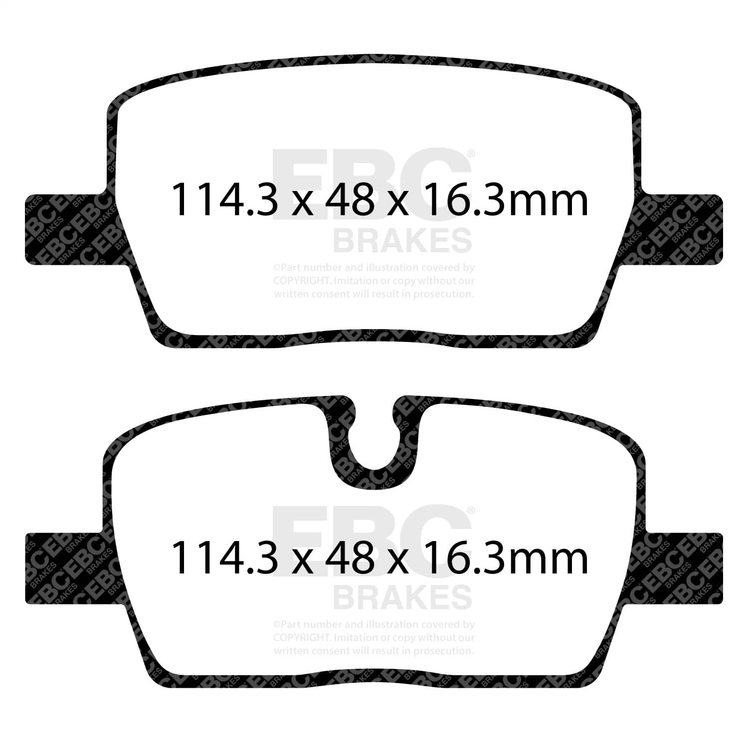 EBC Brakes - DP33116C - Disc Brake Pad