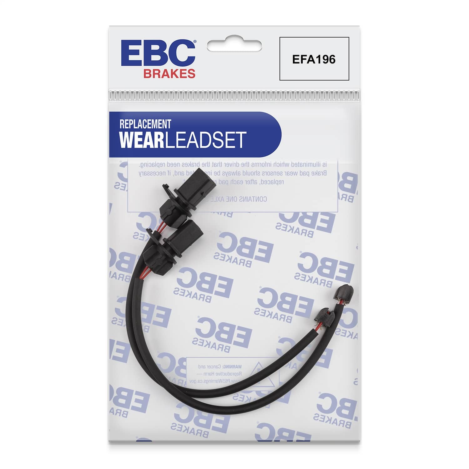 EBC Brakes - EFA196 - Disc Brake Pad Wear Sensor
