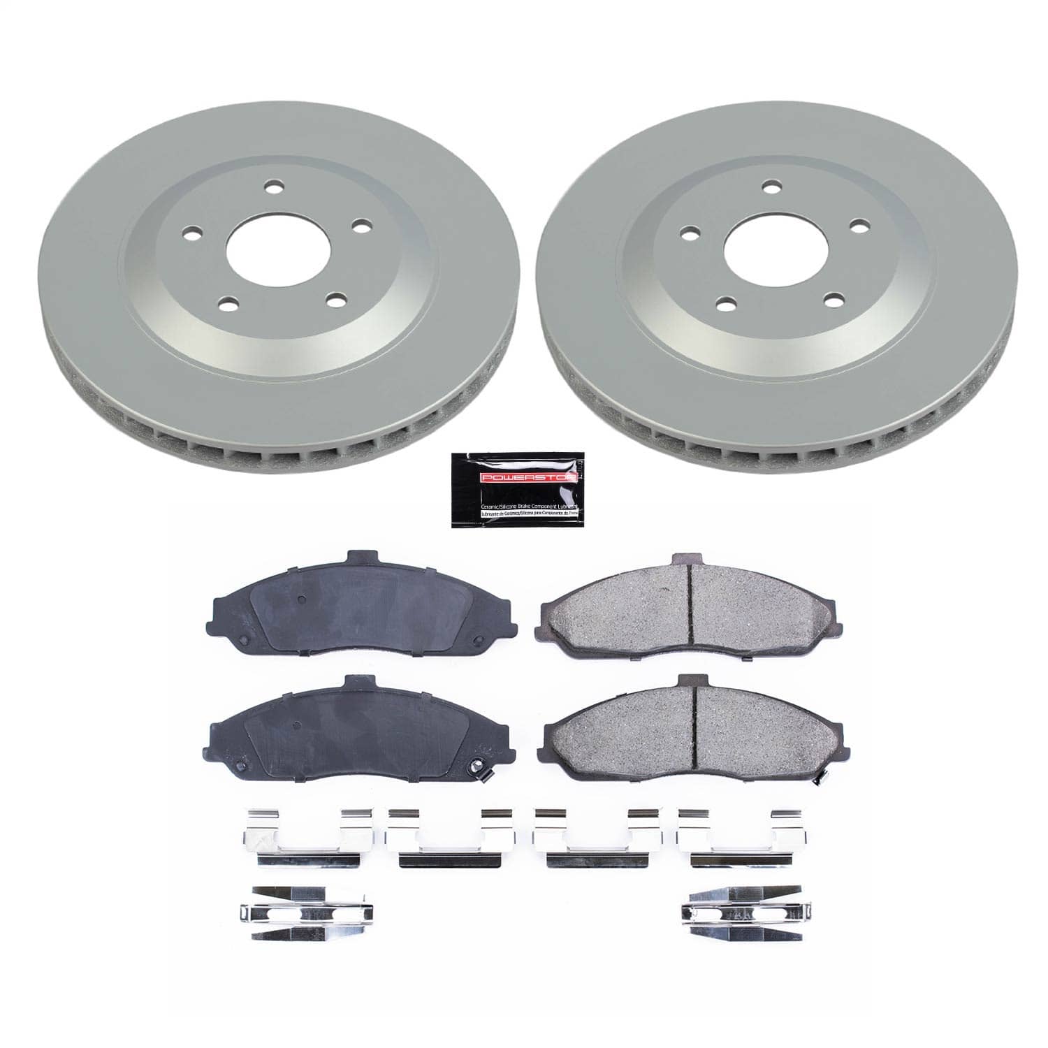 Power Stop - CRK1559 - Front - Disc Brake Pad and Rotor Kit