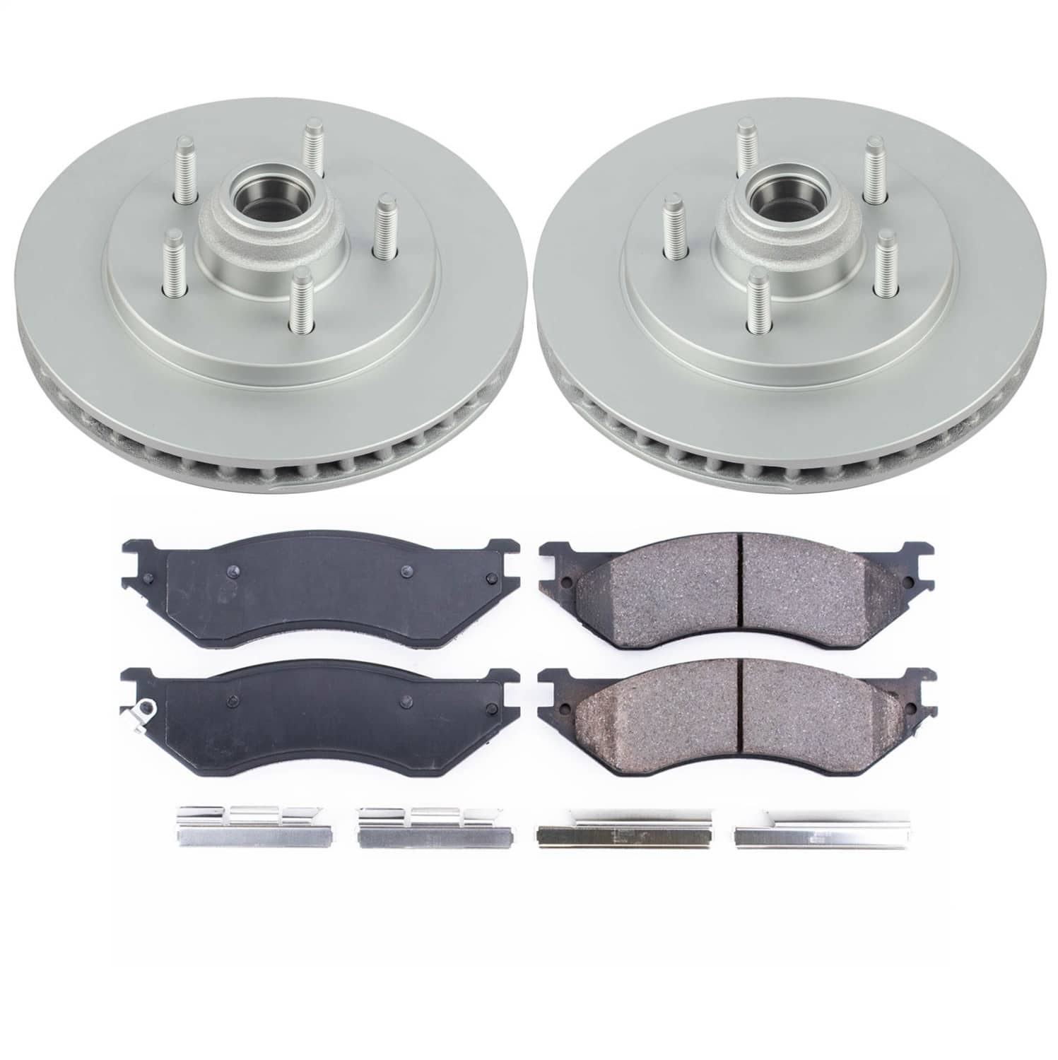 Power Stop - CRK1916 - Front - Disc Brake Pad and Rotor Kit