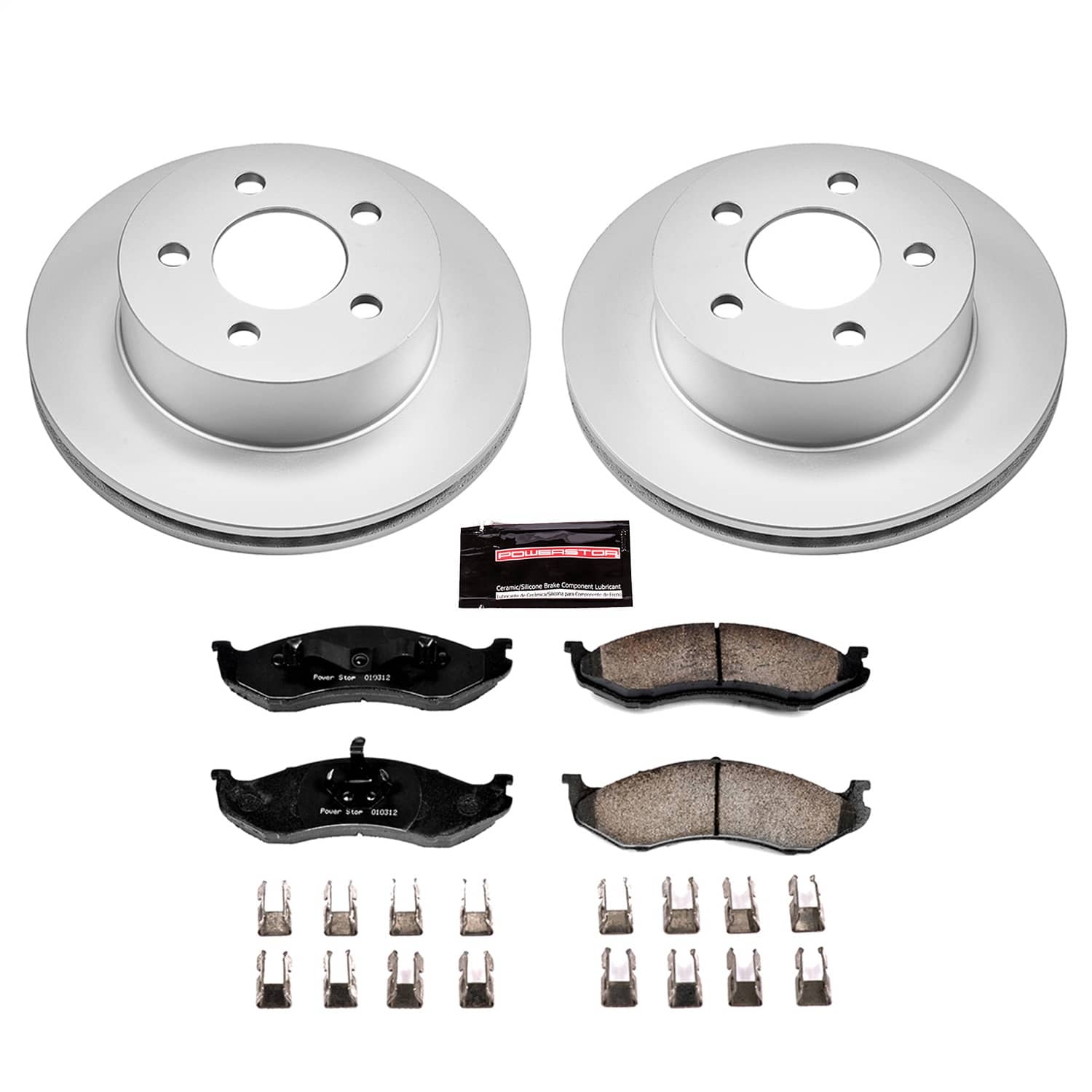 Power Stop - CRK2152 - Front - Disc Brake Pad and Rotor Kit