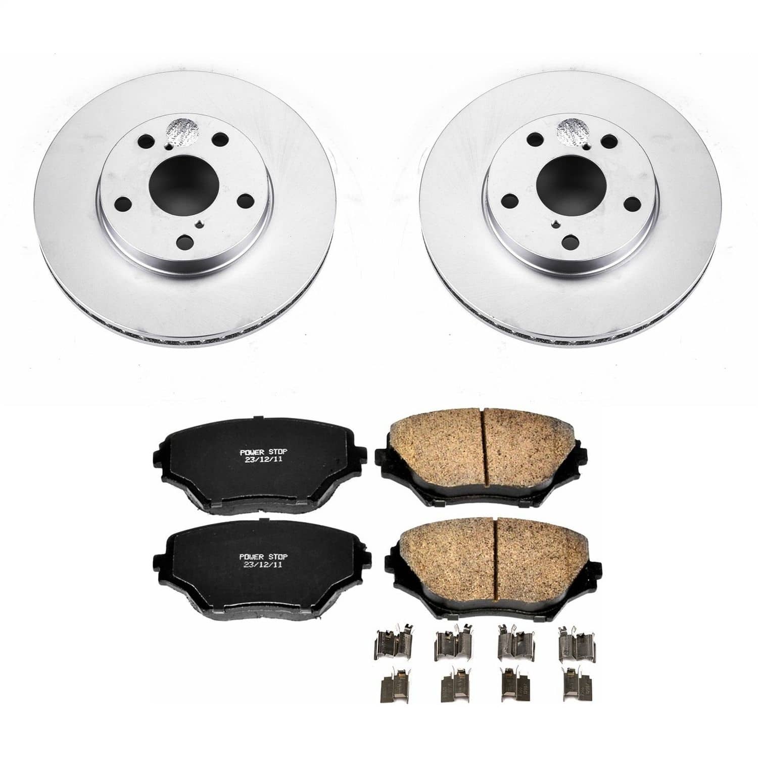 Power Stop - CRK2419 - Front - Disc Brake Pad and Rotor Kit