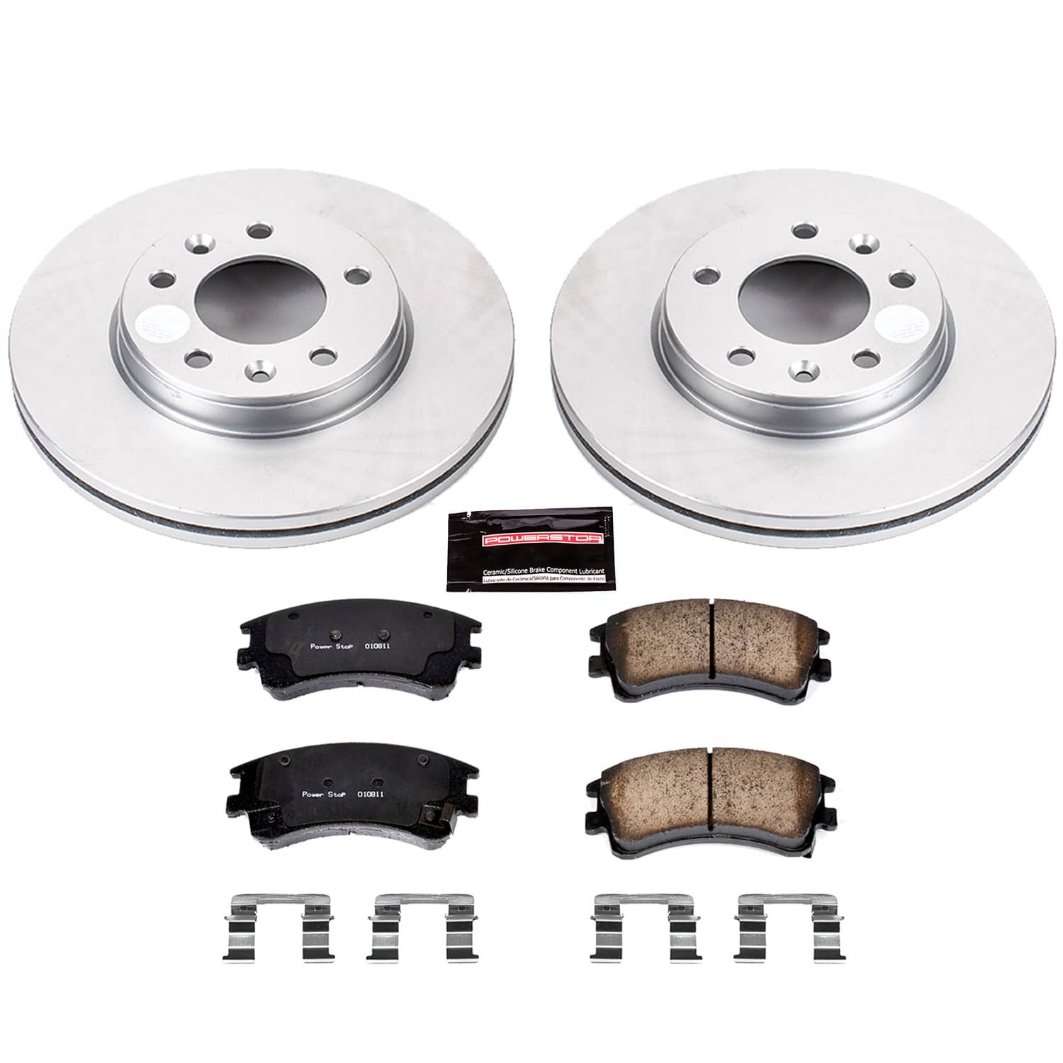 Power Stop - CRK2448 - Front - Disc Brake Pad and Rotor Kit