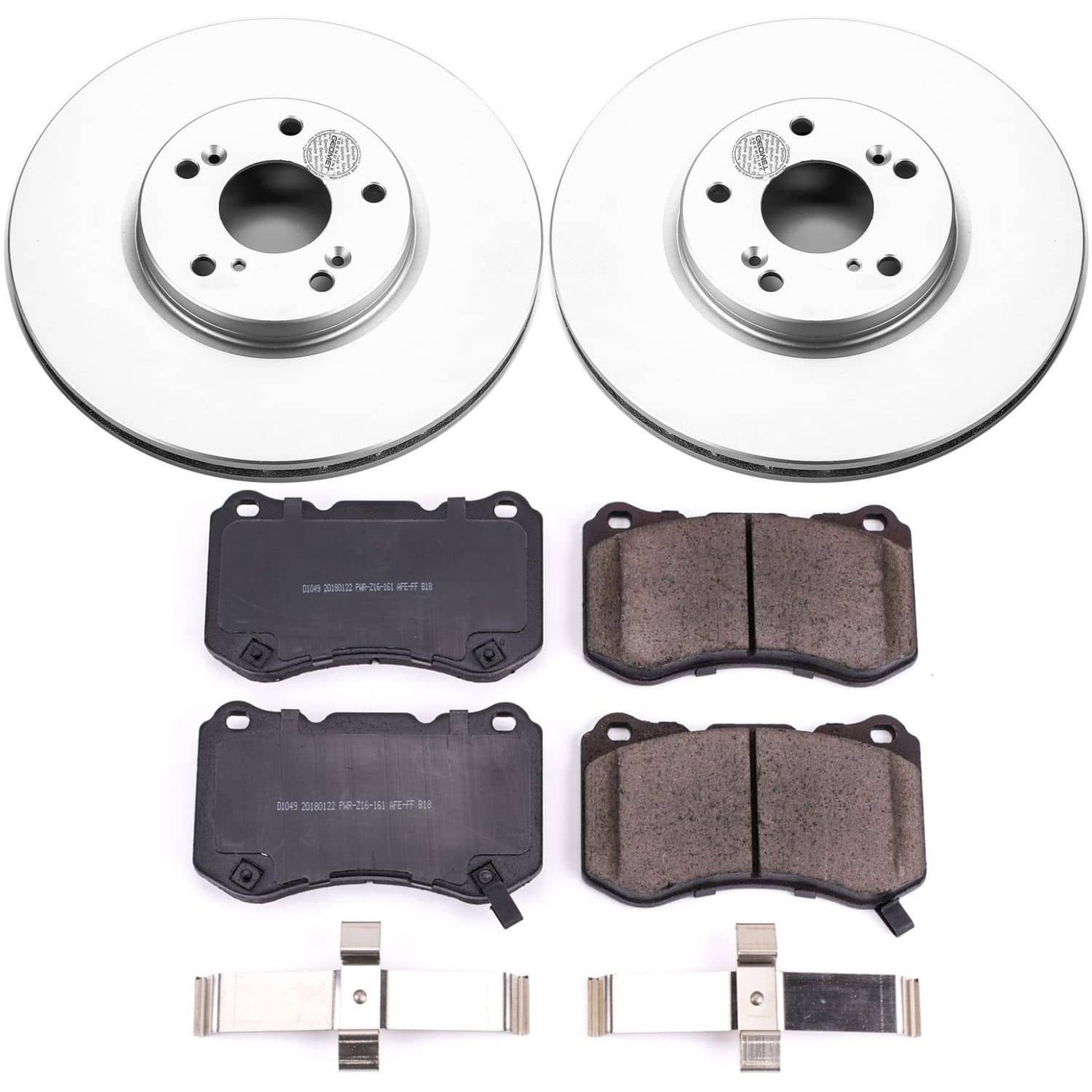 Power Stop - CRK3029 - Front - Disc Brake Pad and Rotor Kit
