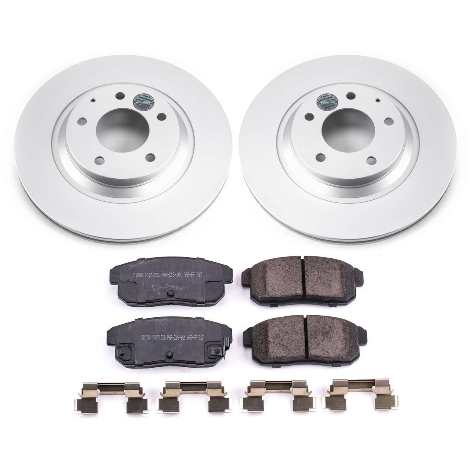 Power Stop - CRK3146 - Rear - Disc Brake Pad and Rotor Kit
