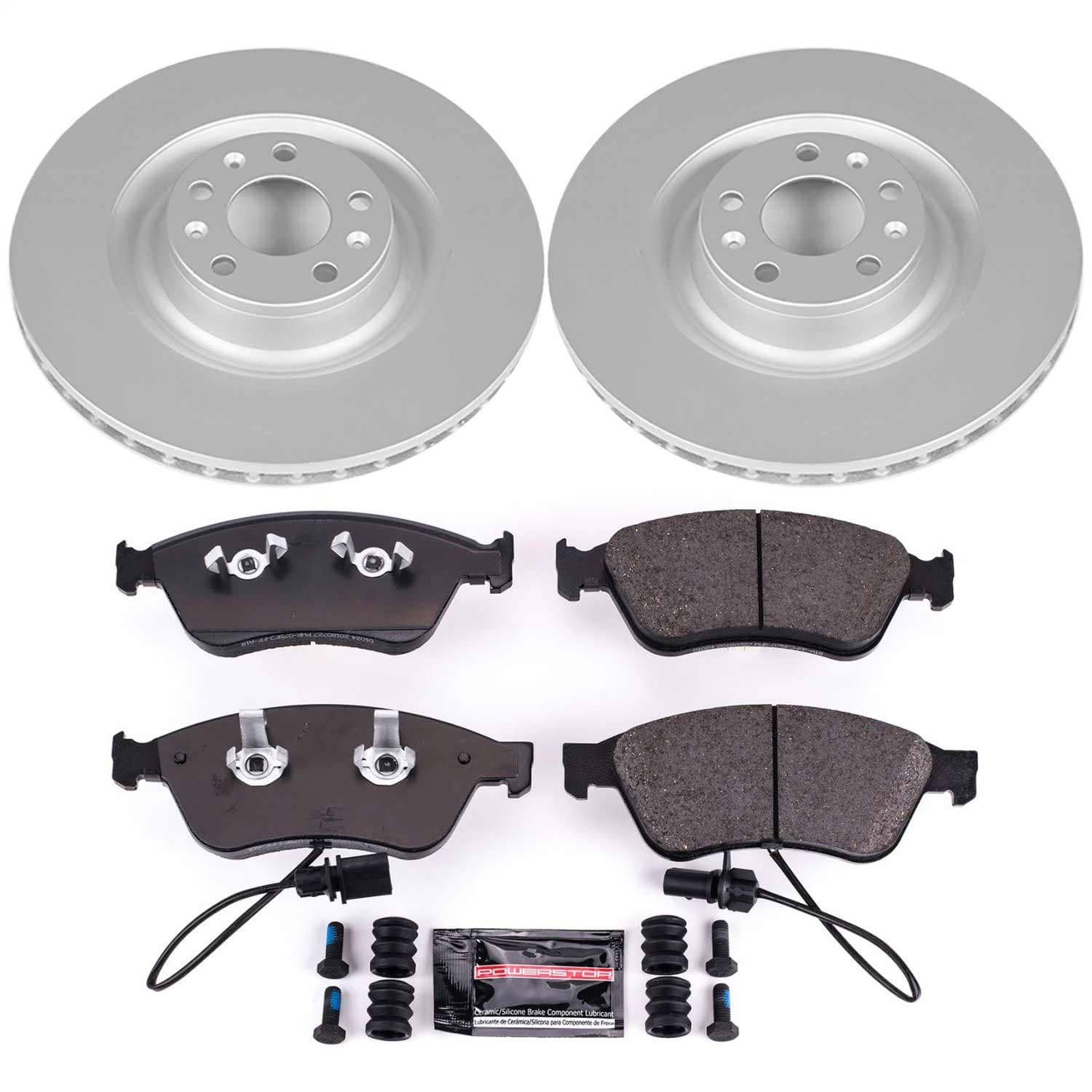 Power Stop - CRK4570 - Front - Disc Brake Pad and Rotor Kit