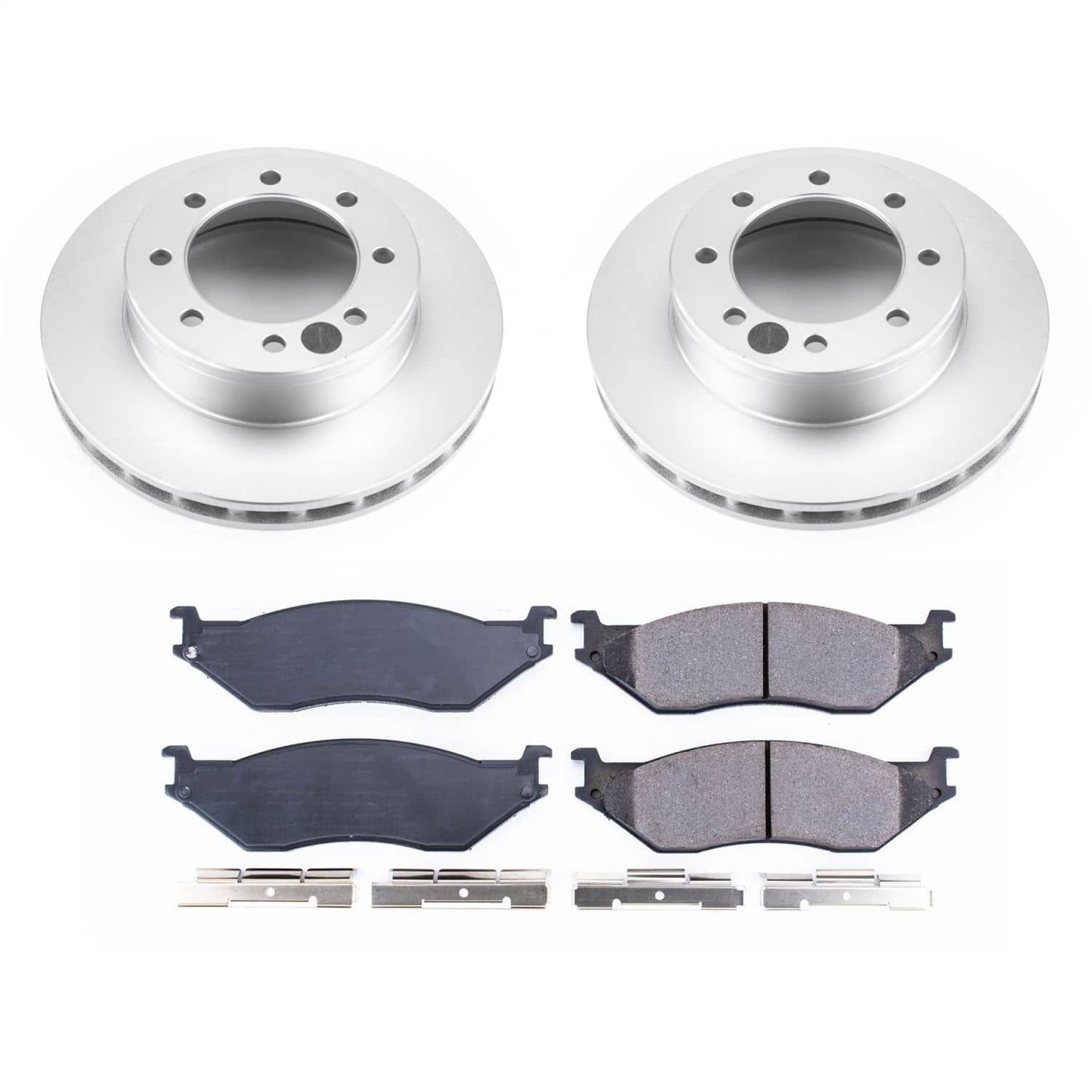 Power Stop - CRK5185 - Front - Disc Brake Pad and Rotor Kit