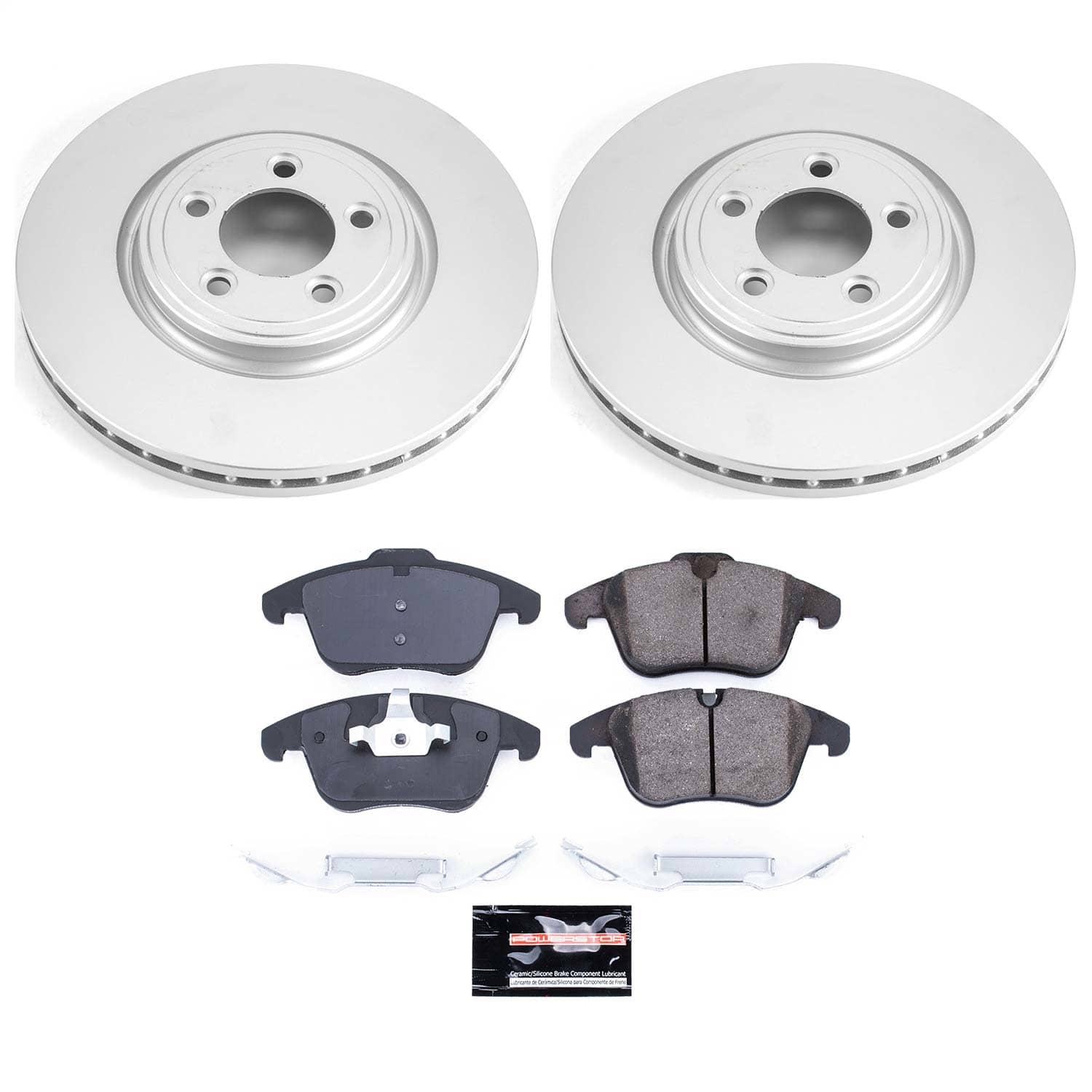Power Stop - CRK5636 - Front - Disc Brake Pad and Rotor Kit