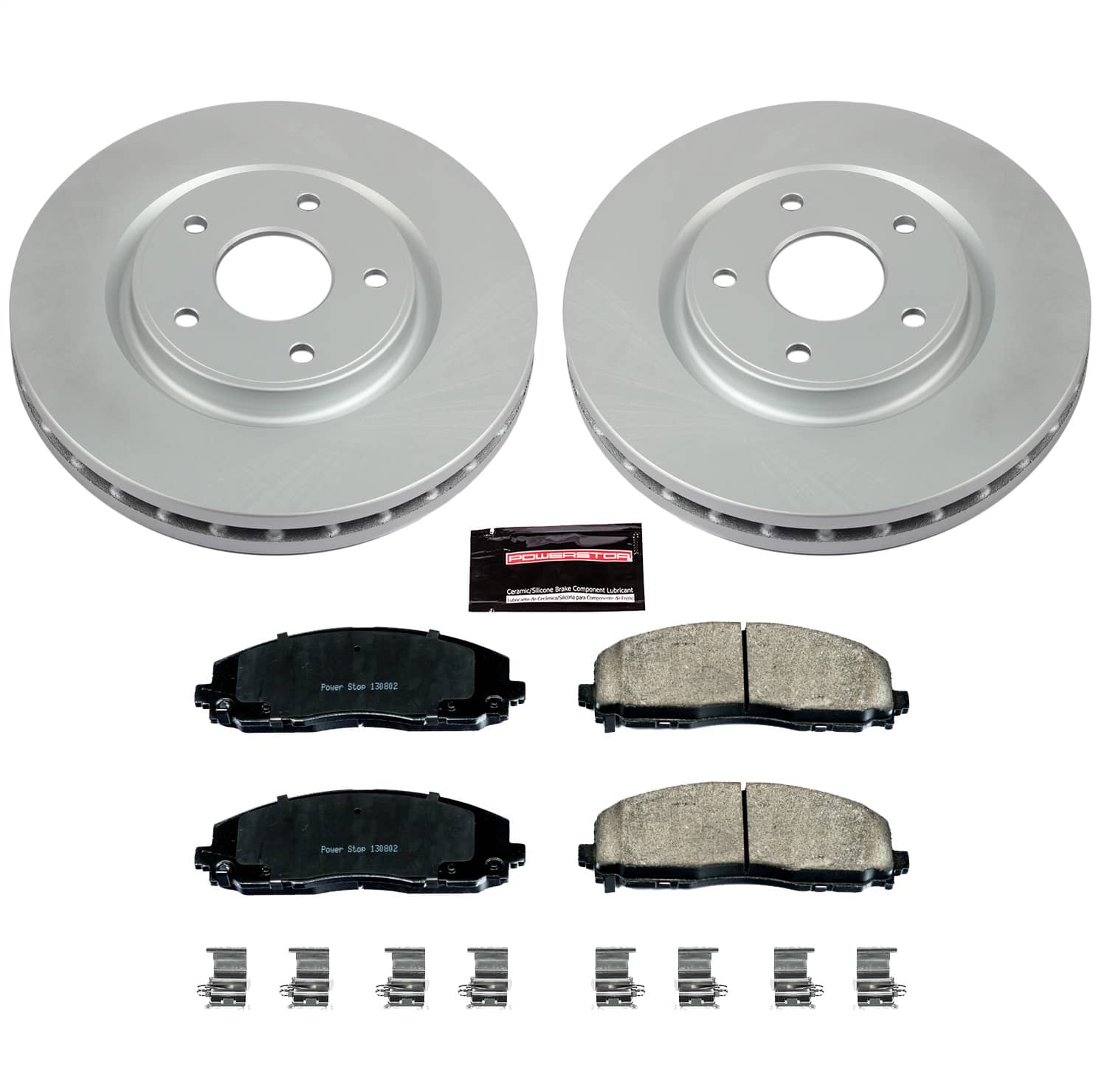 Power Stop - CRK5959 - Front - Disc Brake Pad and Rotor Kit