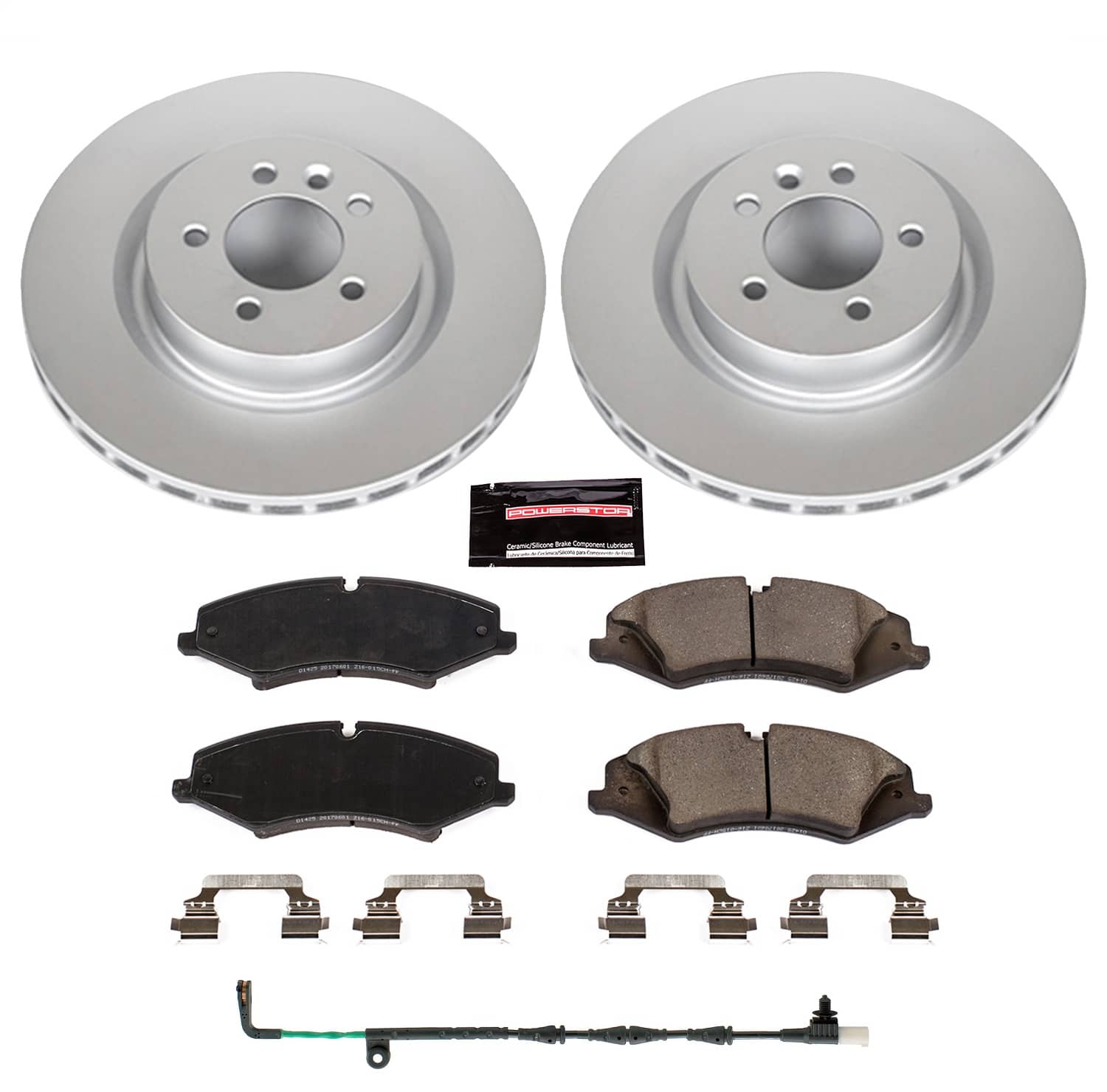 Power Stop - CRK6719 - Front - Disc Brake Pad and Rotor Kit