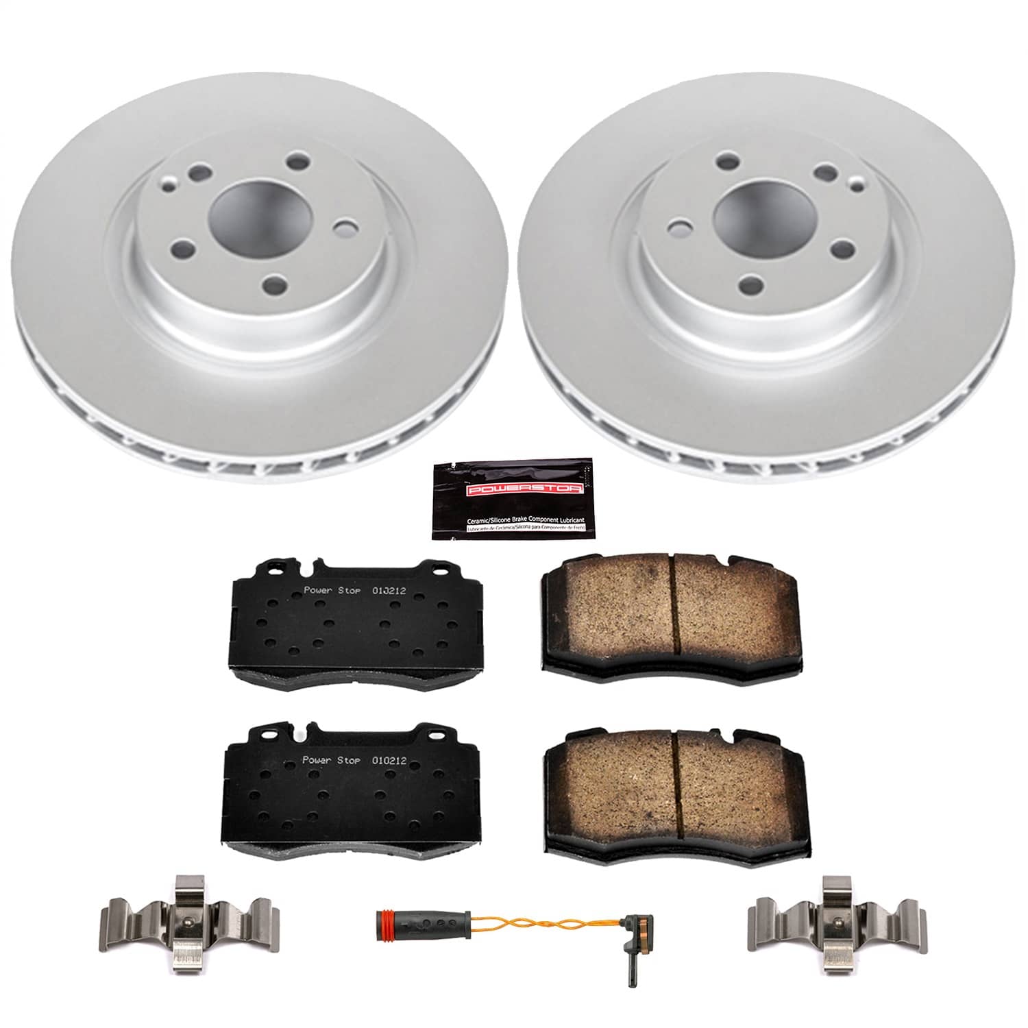Power Stop - CRK6752 - Front - Disc Brake Pad and Rotor Kit