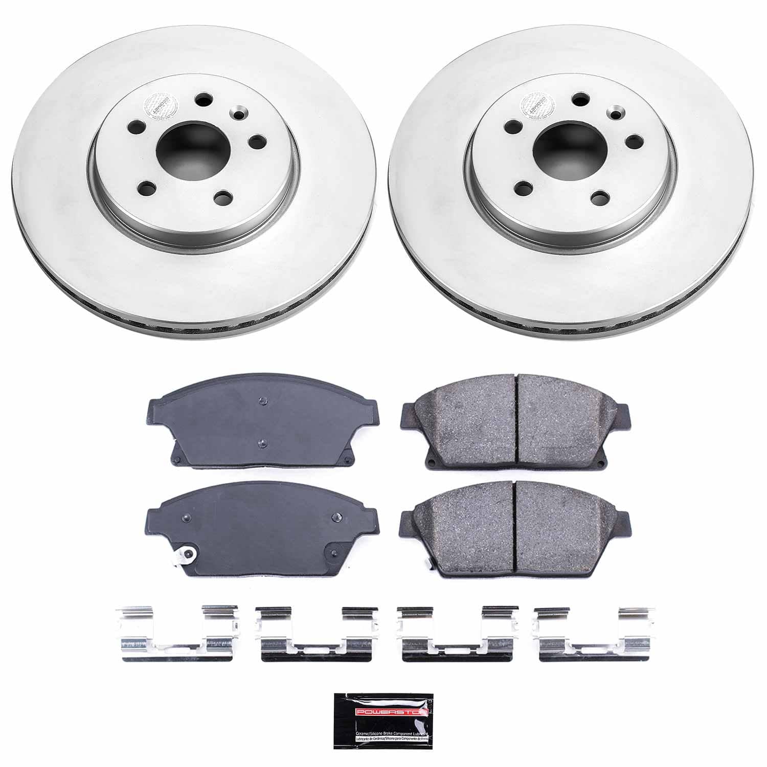 Power Stop - CRK6793 - Front - Disc Brake Pad and Rotor Kit