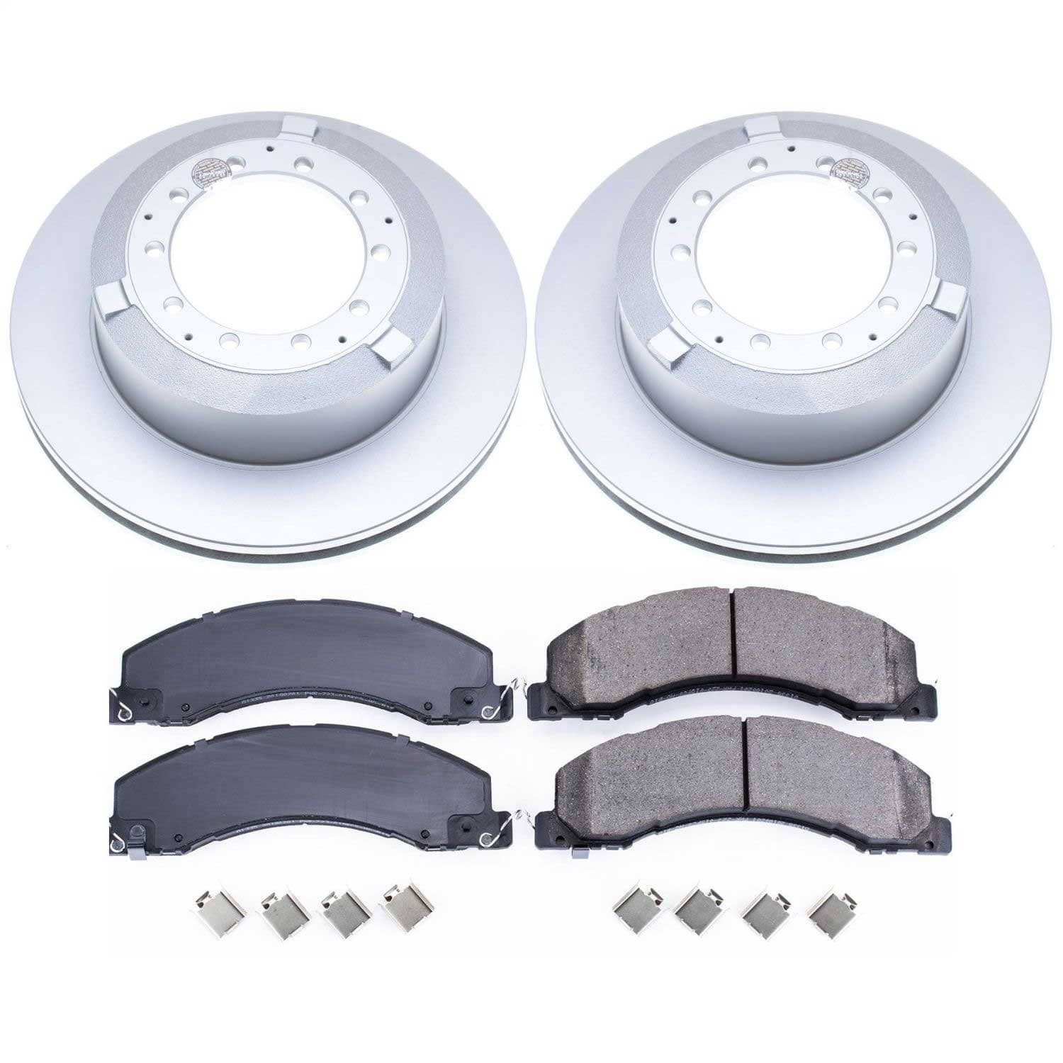 Power Stop - CRK7800 - Rear - Disc Brake Pad and Rotor Kit