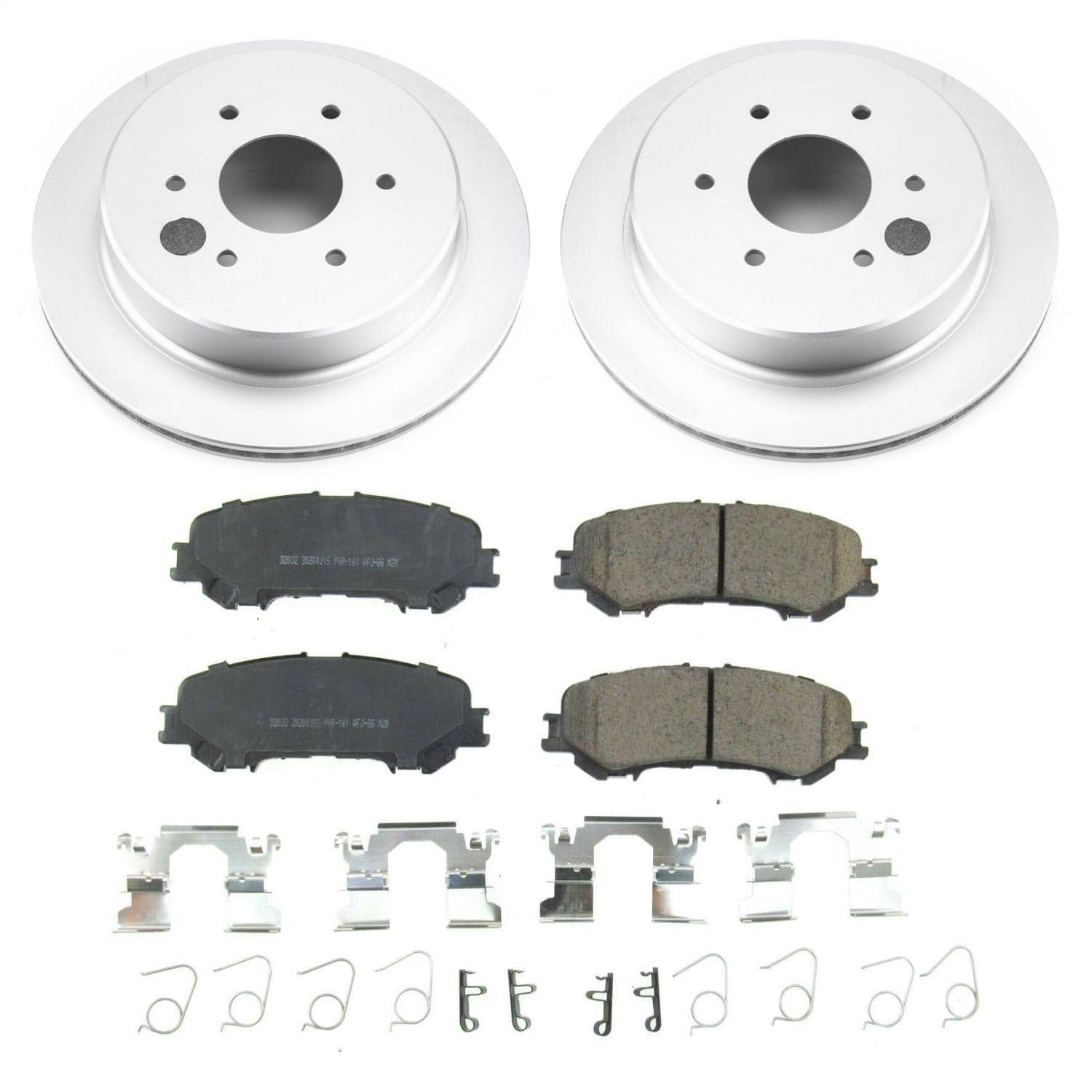 Power Stop - CRK7874 - Rear - Disc Brake Pad and Rotor Kit