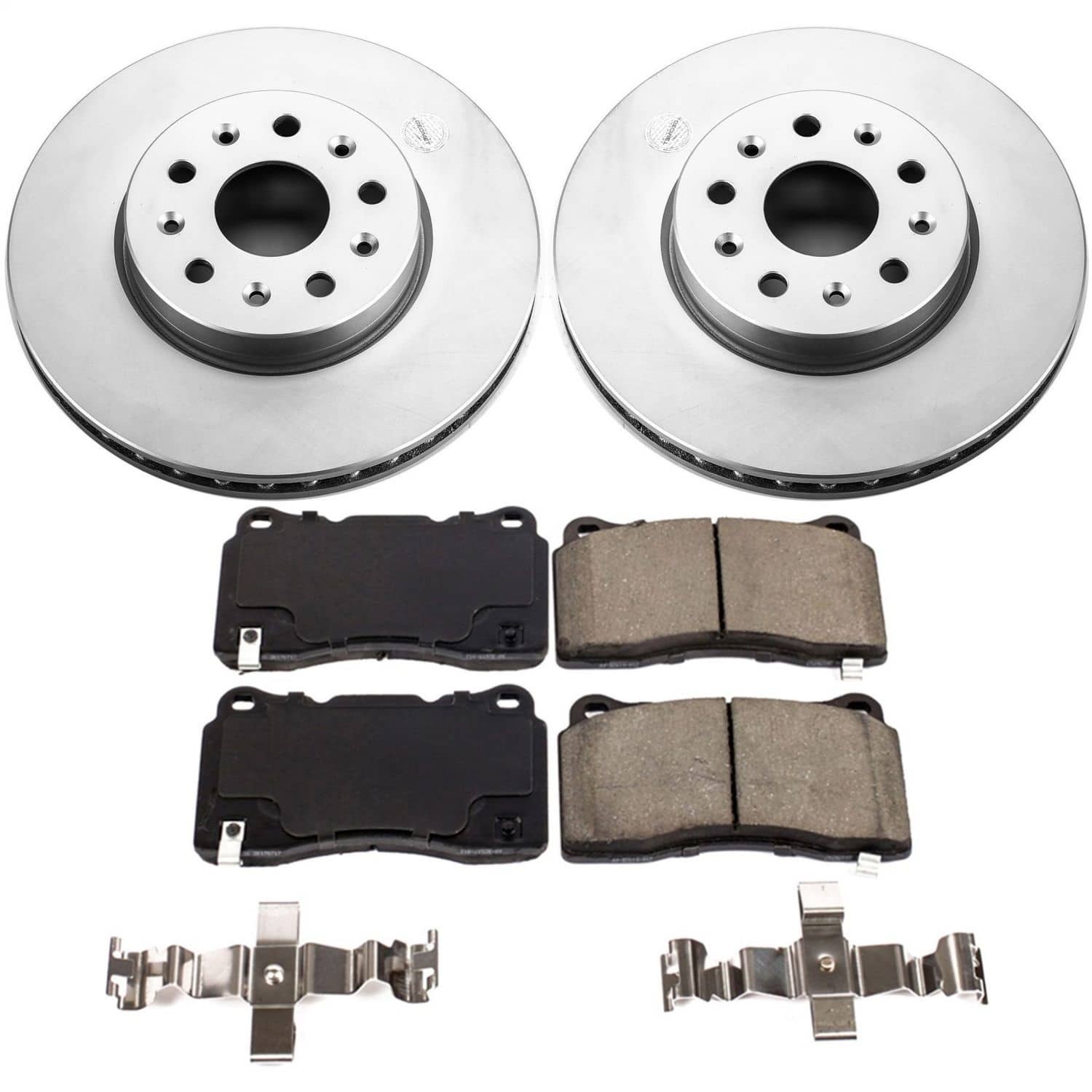 Power Stop - CRK7882 - Front - Disc Brake Pad and Rotor Kit