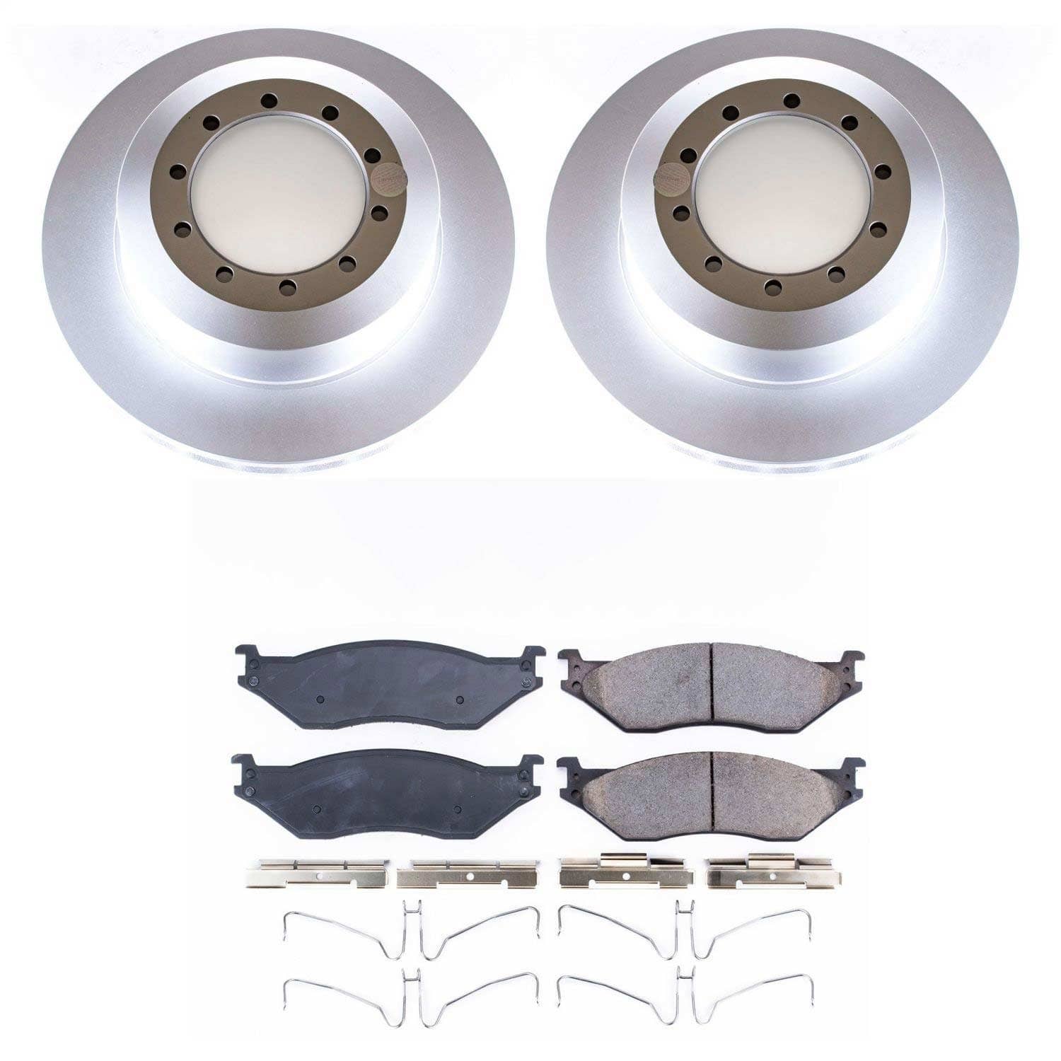 Power Stop - CRK8179 - Rear - Disc Brake Pad and Rotor Kit