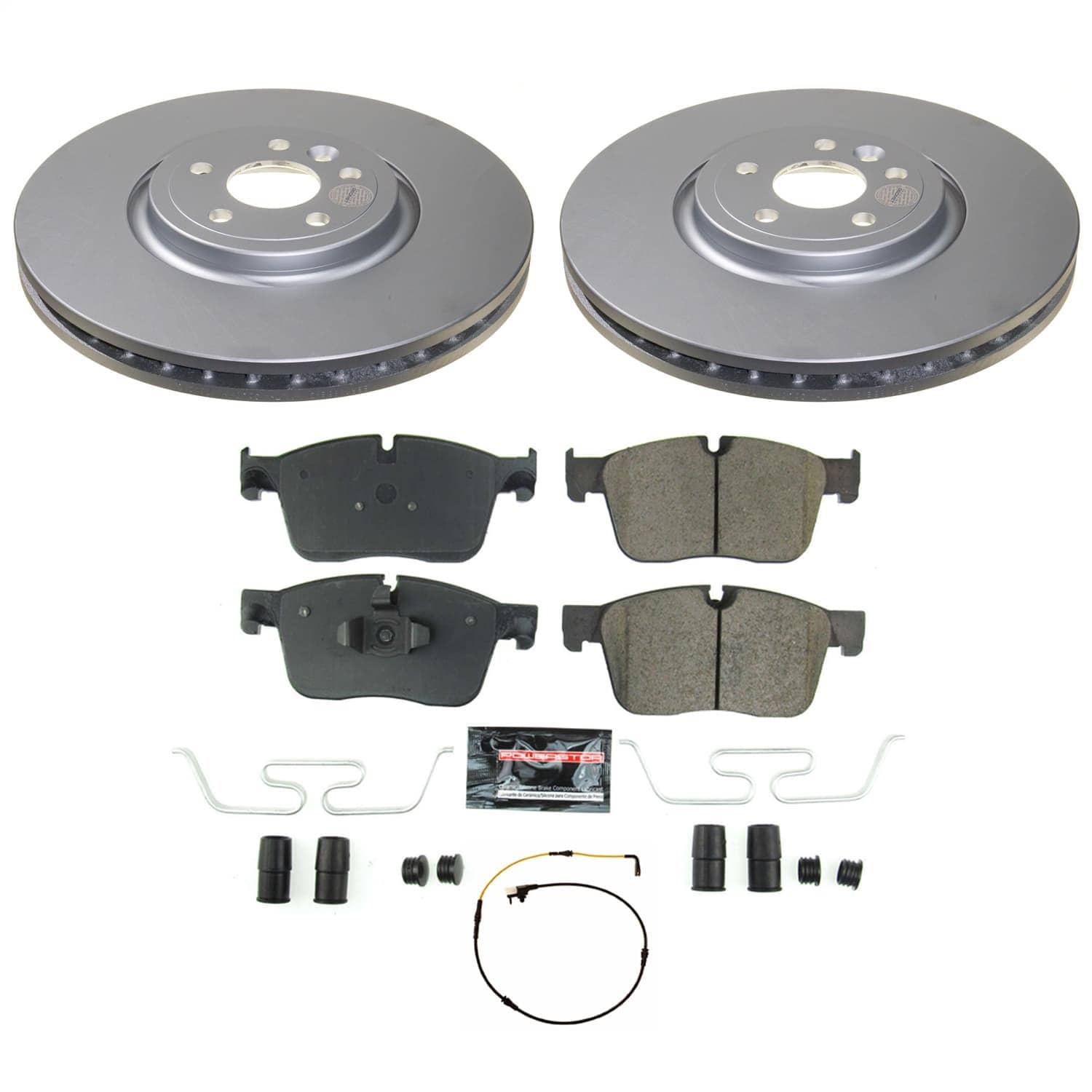 Power Stop - CRK8212 - Front - Disc Brake Pad and Rotor Kit