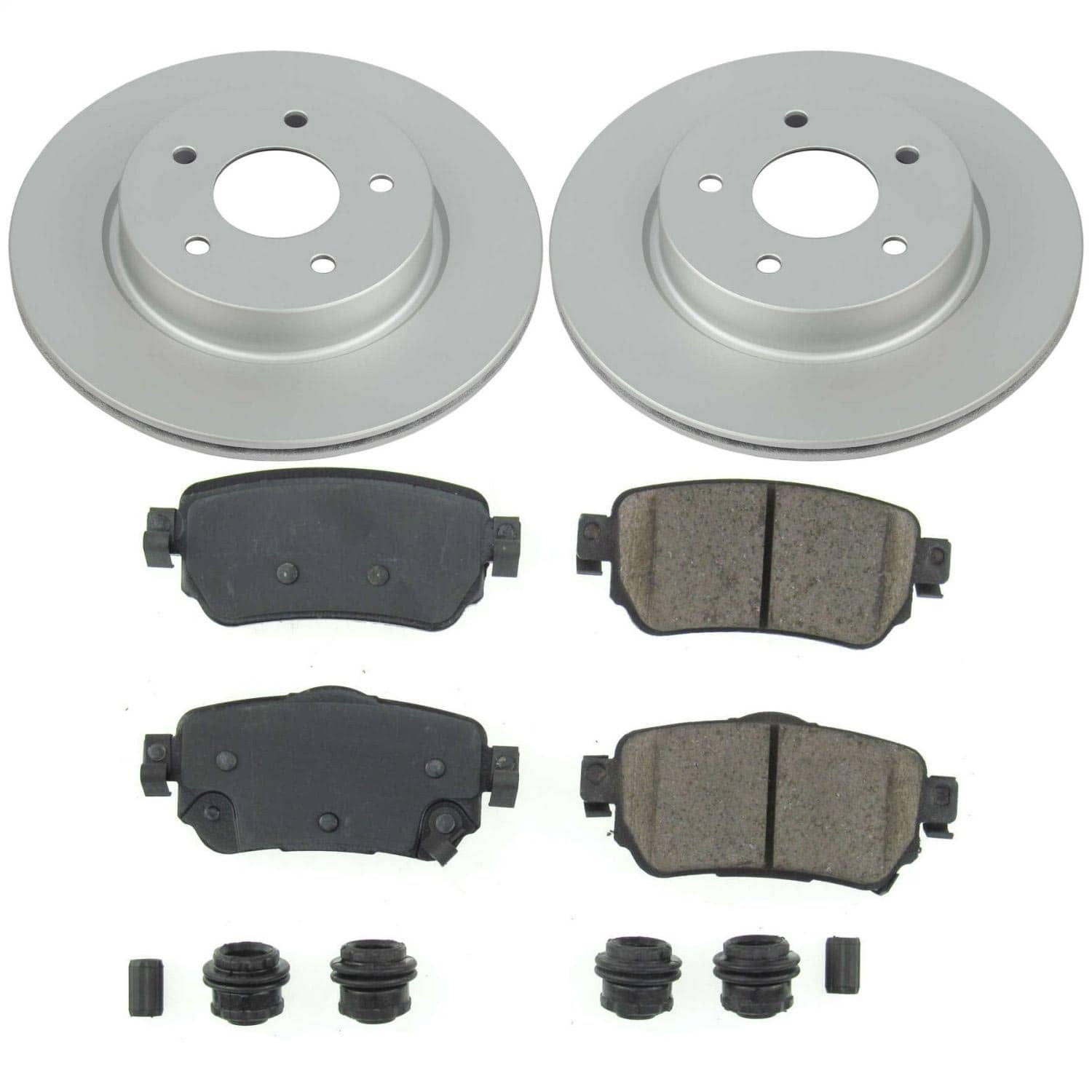 Power Stop - CRK8313 - Rear - Disc Brake Pad and Rotor Kit