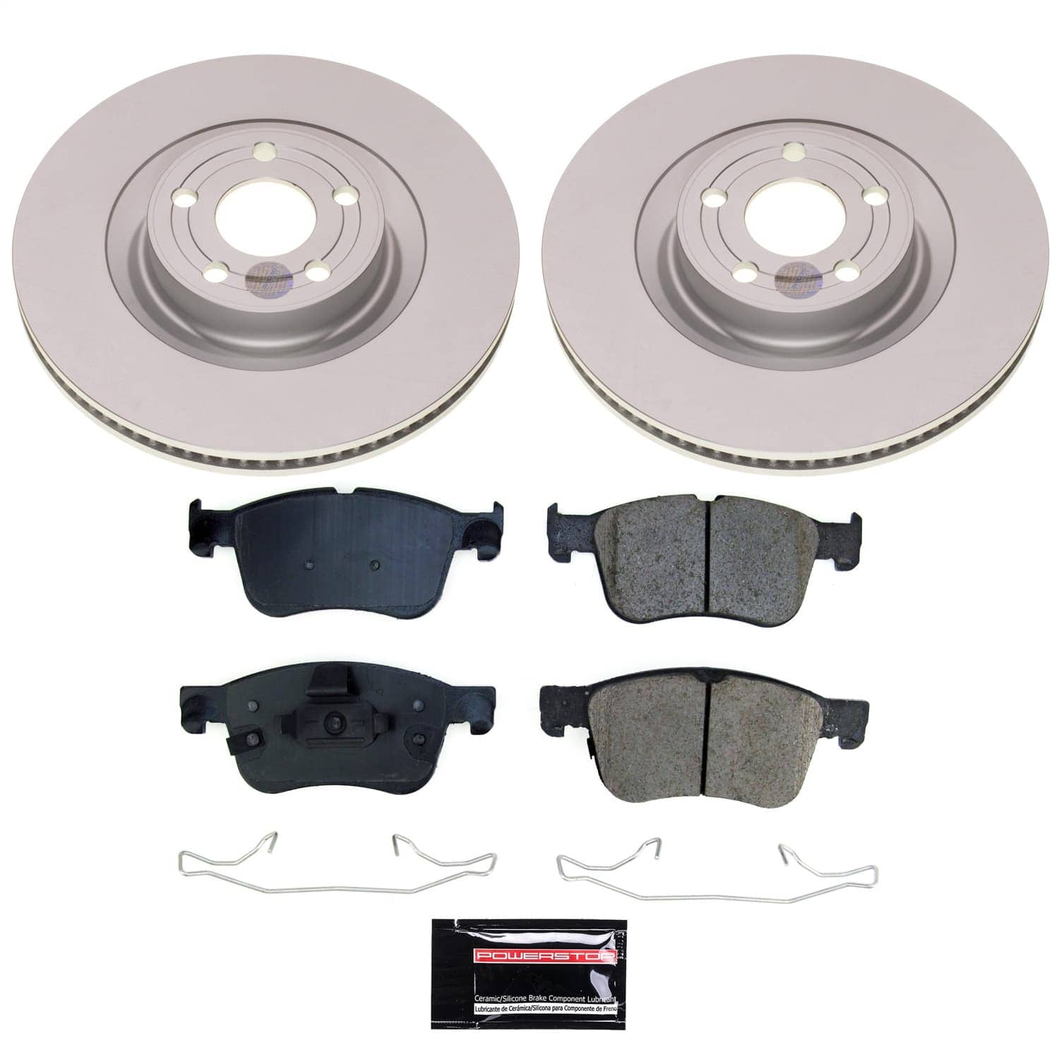 Power Stop - CRK8926 - Front - Disc Brake Pad and Rotor Kit