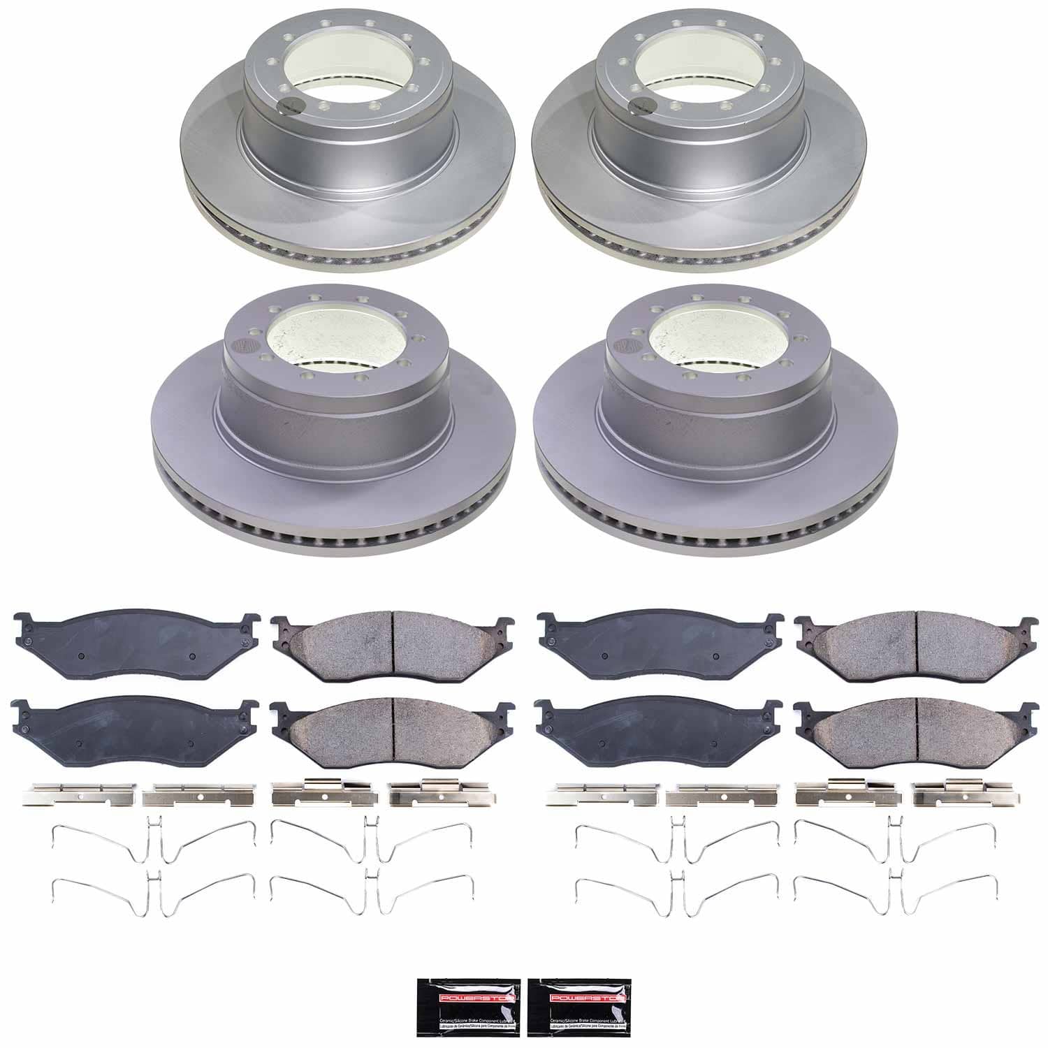 Power Stop - CRK9269 - Front and Rear - Disc Brake Pad and Rotor Kit