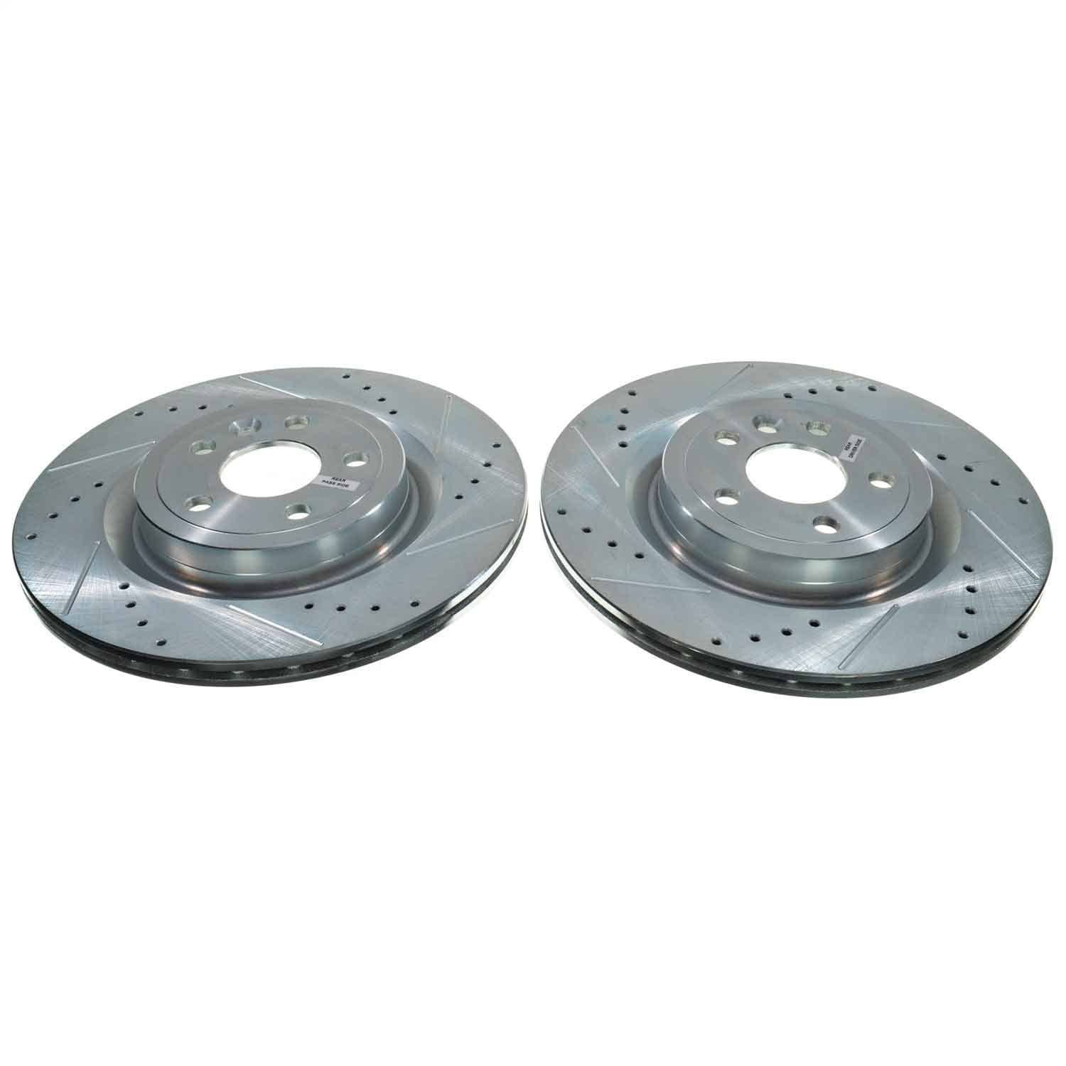 Power Stop - EBR1685XPR - Rear - Disc Brake Rotor Set